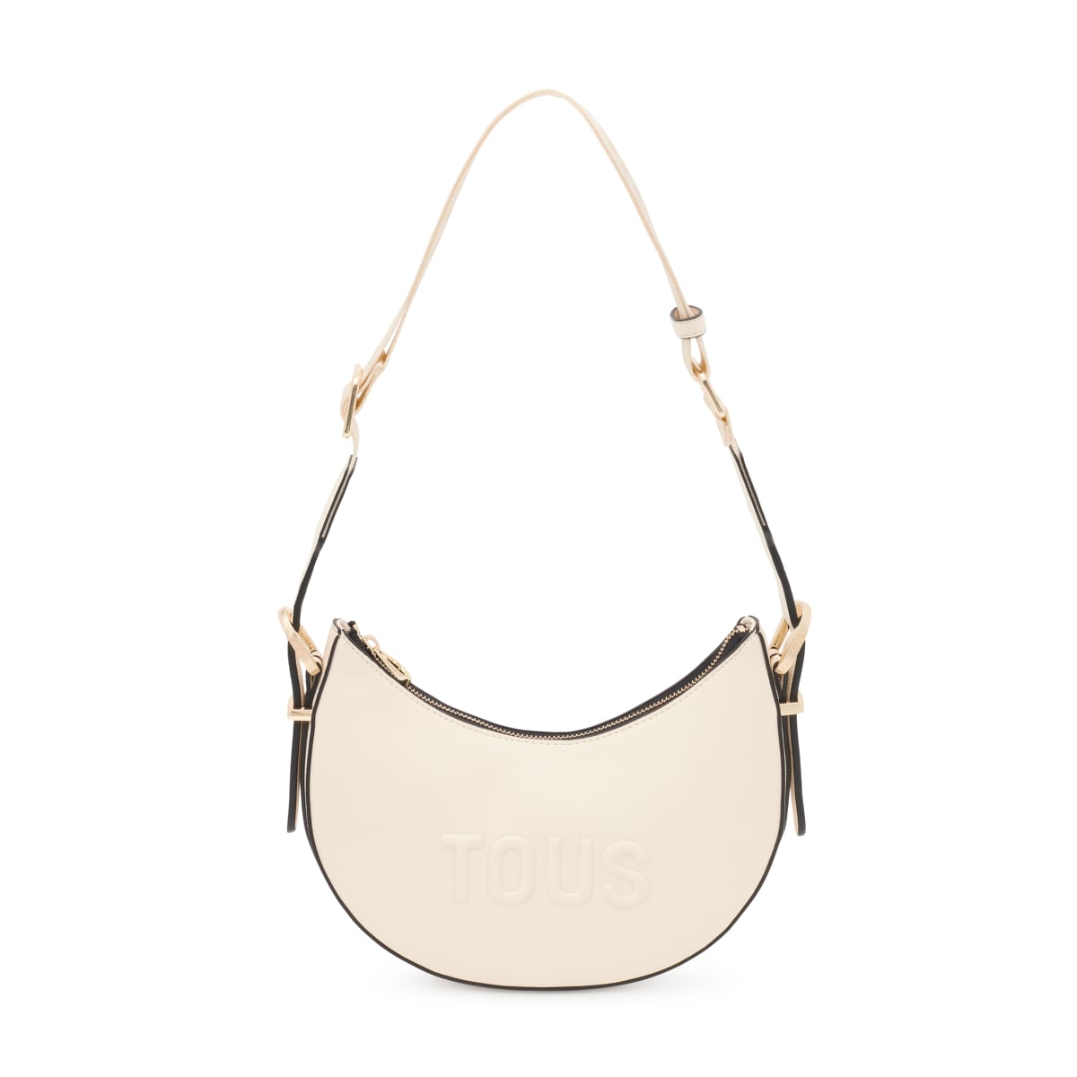 Medium beige Shoulder bag TOUS Brenda