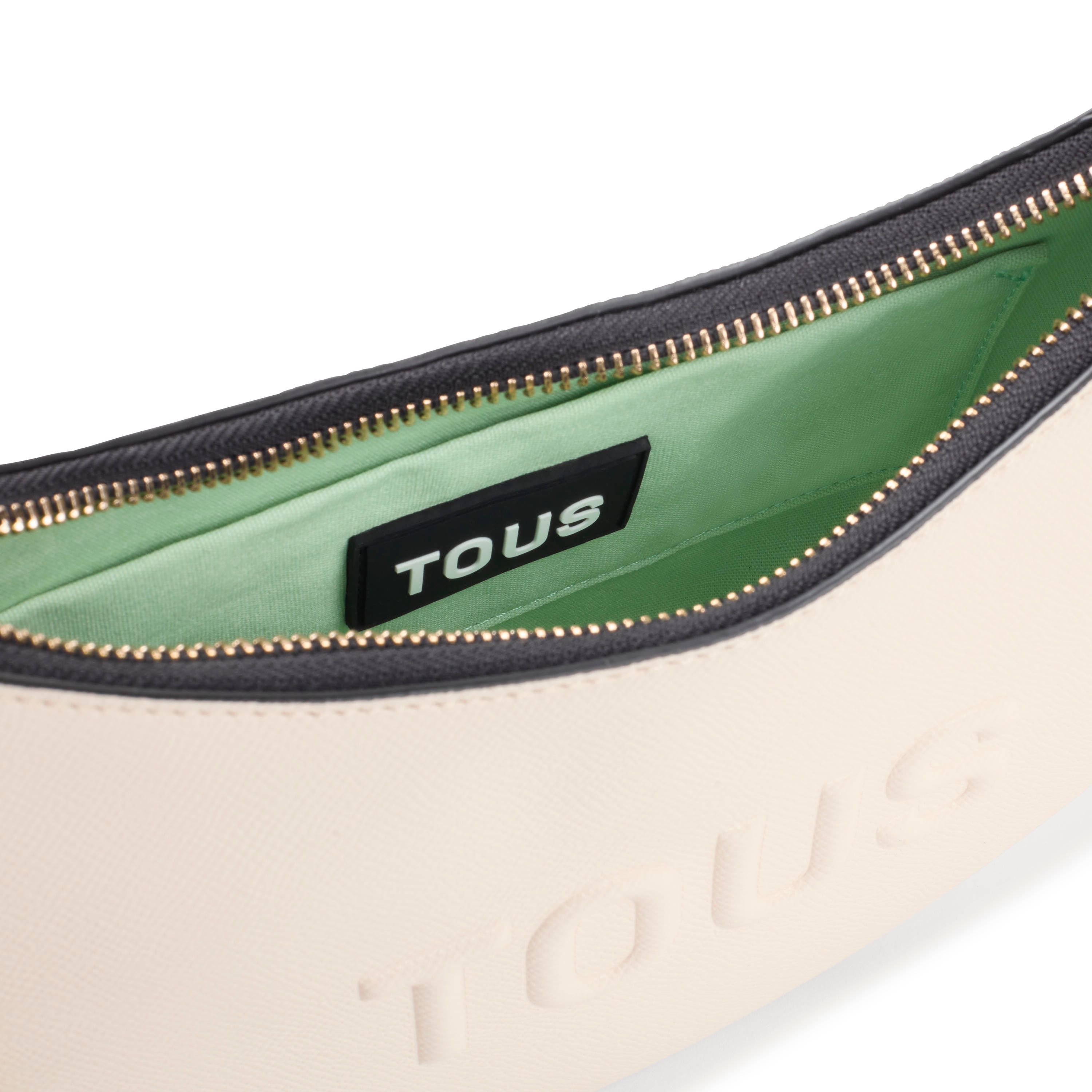 Medium beige Shoulder bag TOUS Brenda