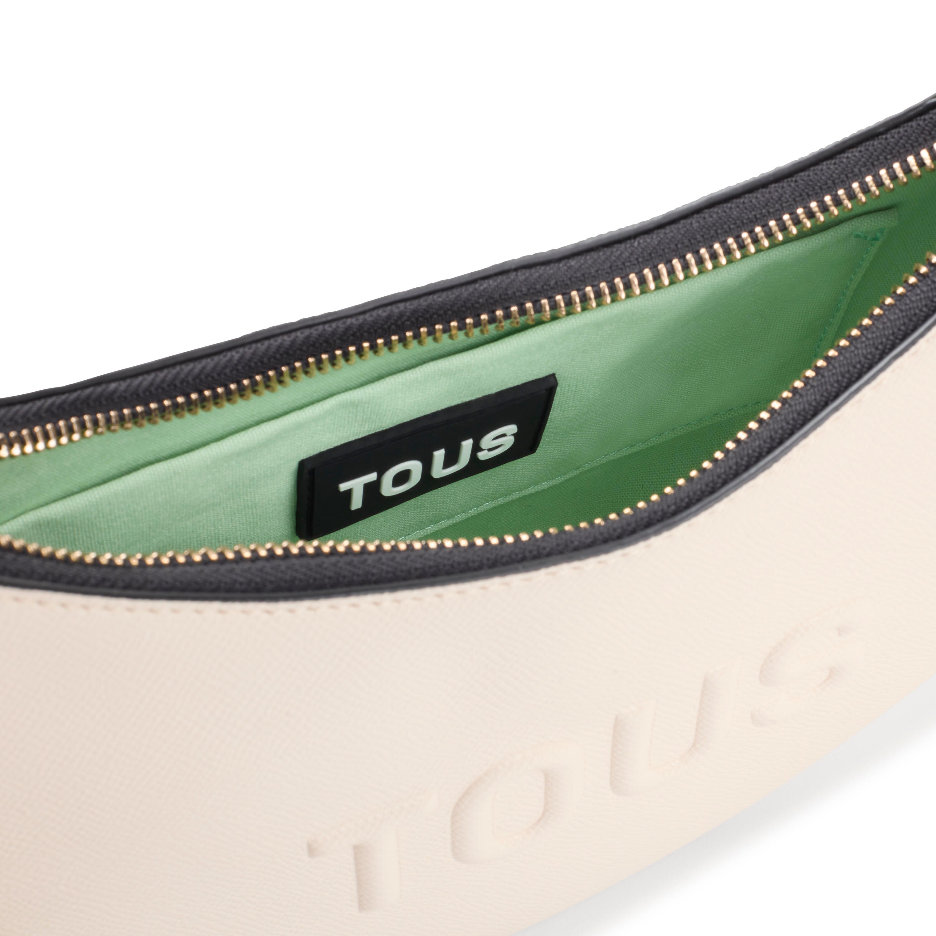 Medium beige Shoulder bag TOUS Brenda