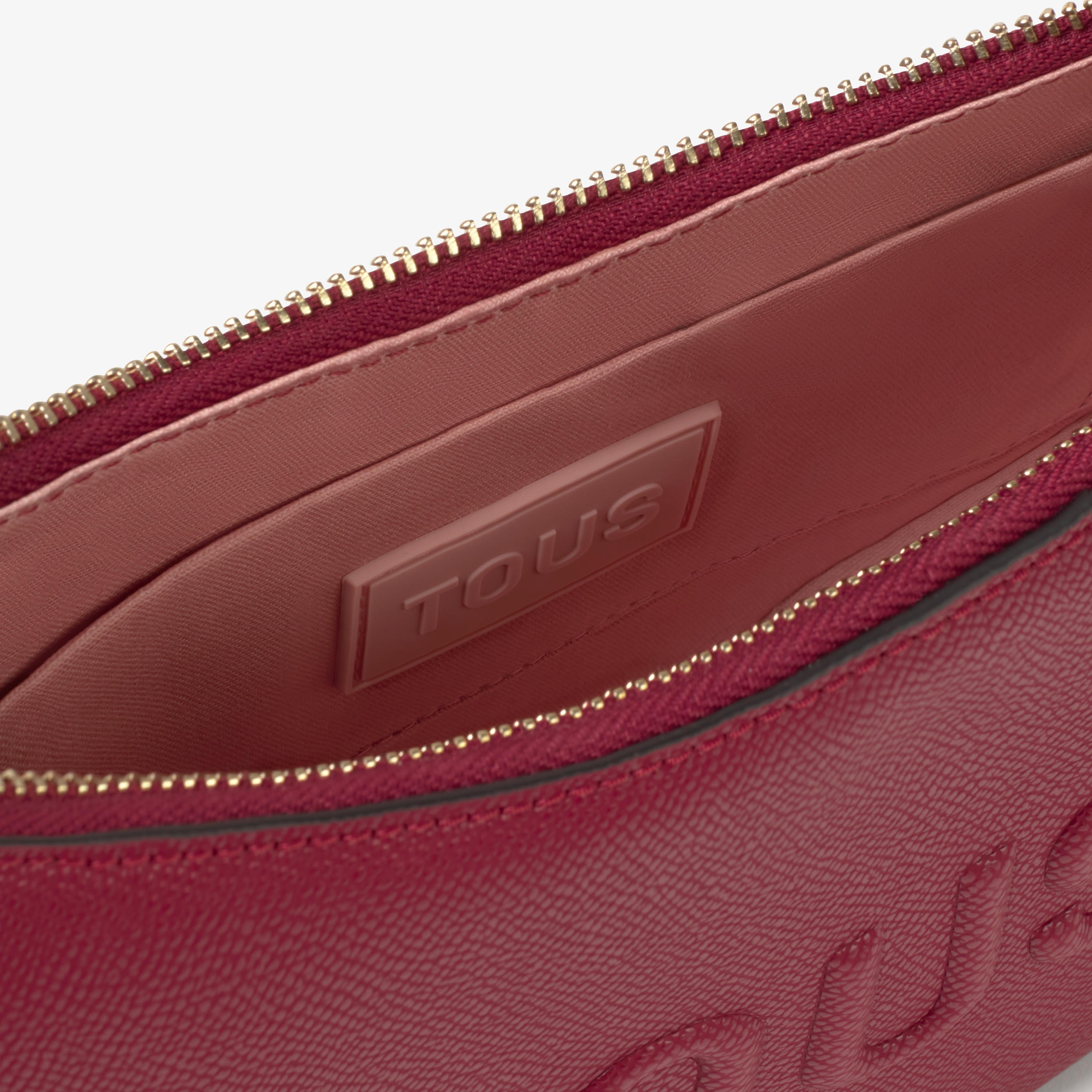 Maroon medium Crossbody shoulder bag TOUS Brenda