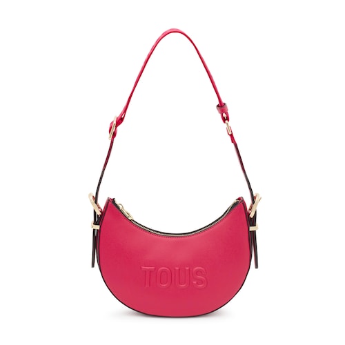 Bolso de hombro mediano fucsia TOUS Brenda
