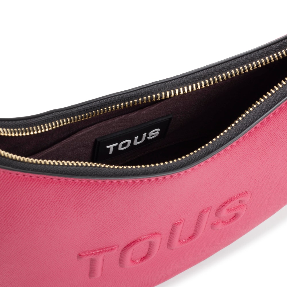 Bolso de hombro mediano fucsia TOUS Brenda image number 2