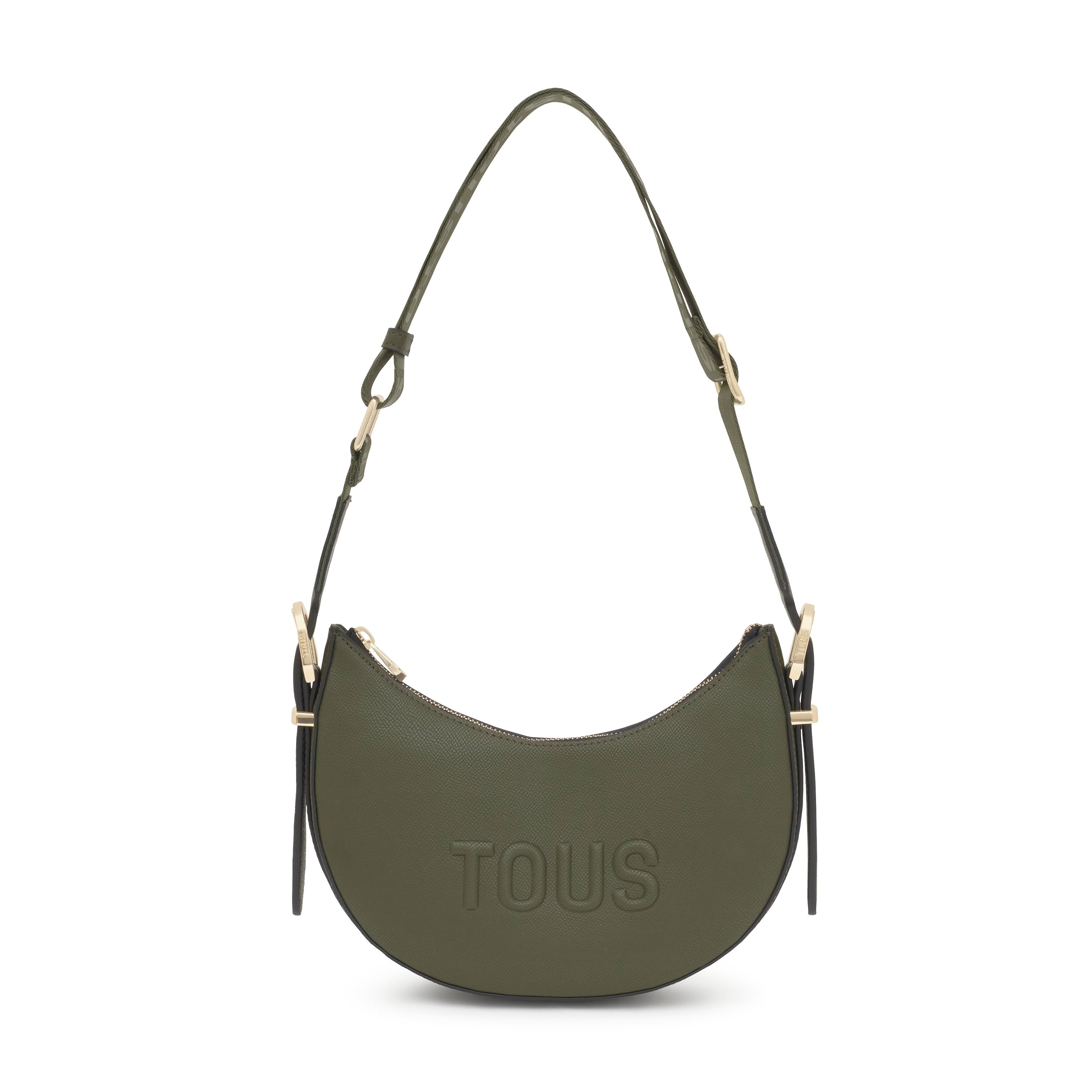Khaki medium Crossbody shoulder bag TOUS Brenda