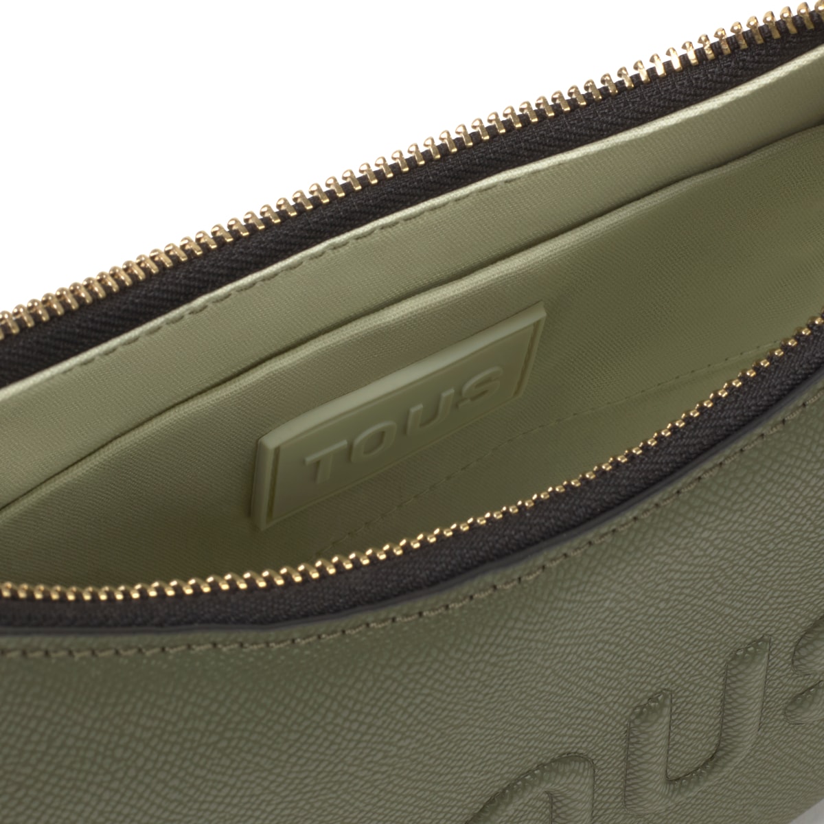 Khaki medium Crossbody shoulder bag TOUS Brenda