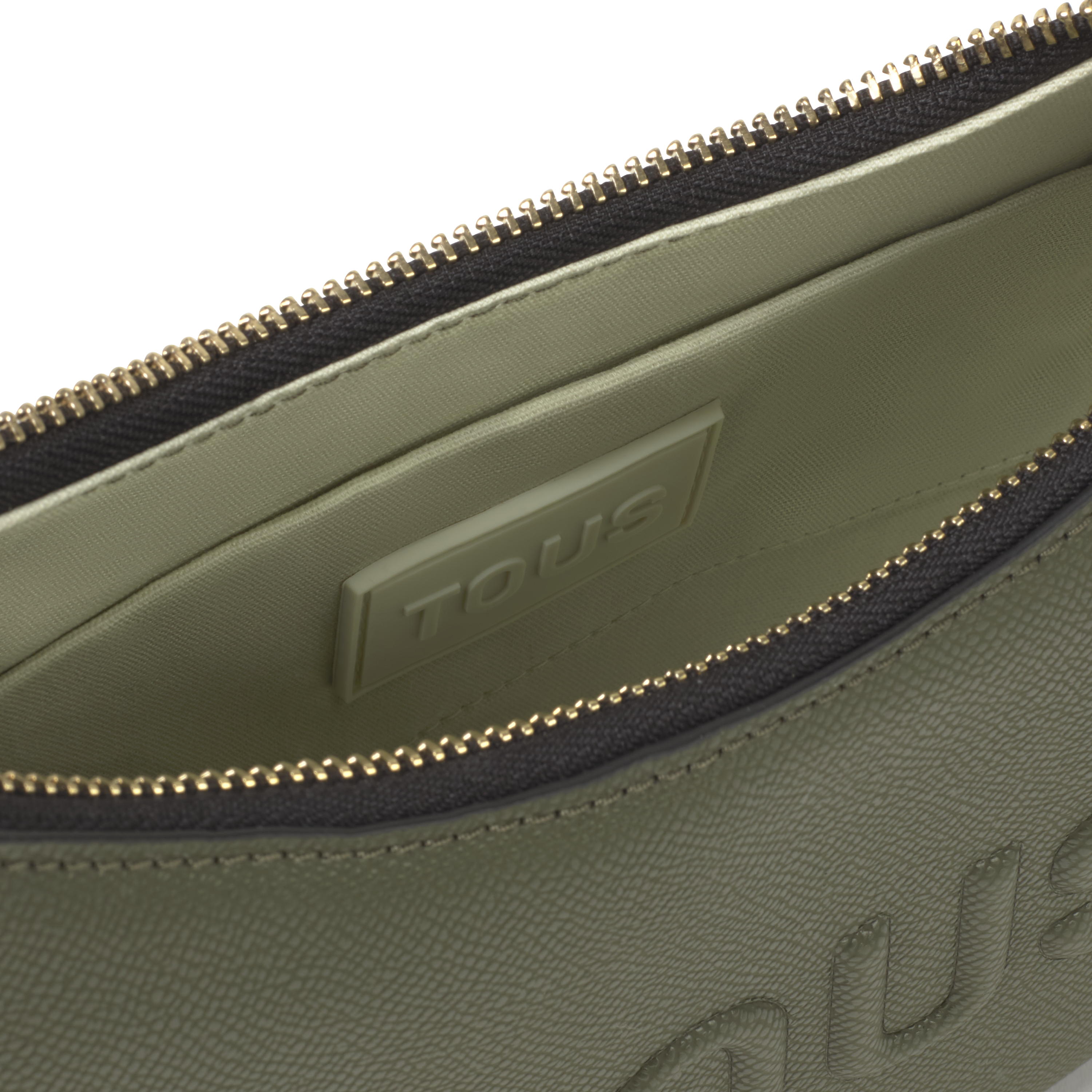 Khaki medium Crossbody shoulder bag TOUS Brenda