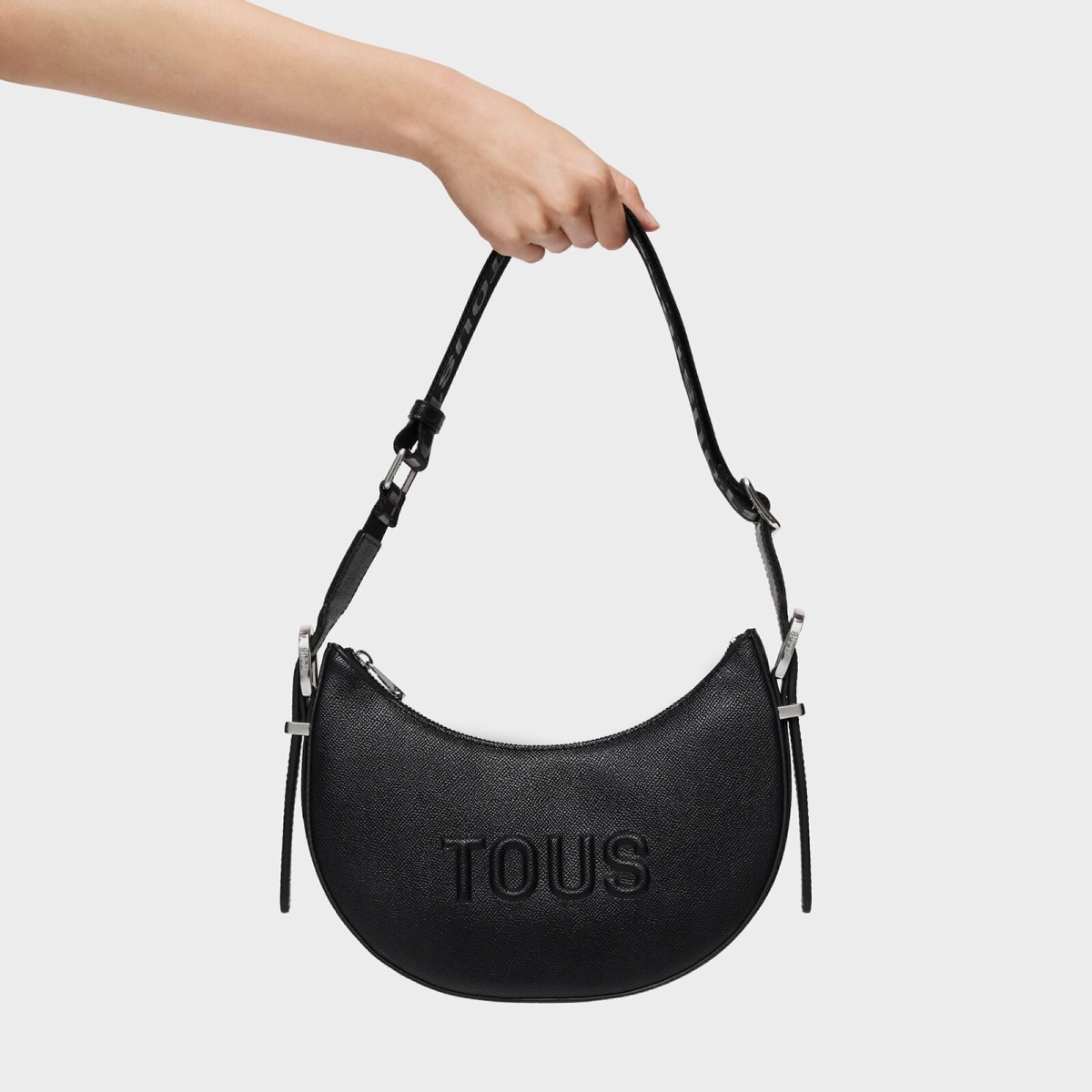Tous - Bolso De Hombro Mediano Negro Tous Brenda - Negro