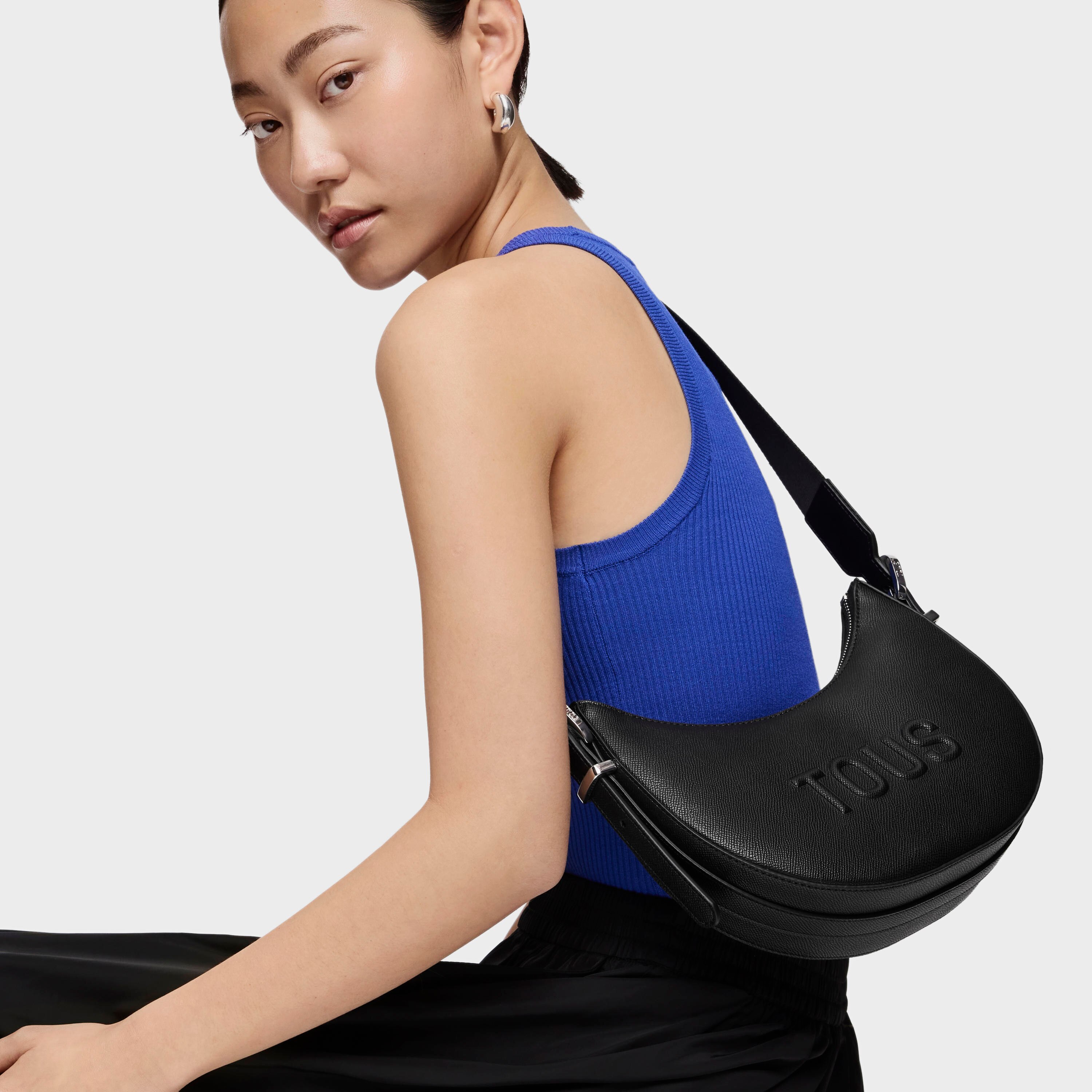 Medium black Shoulder bag TOUS Brenda