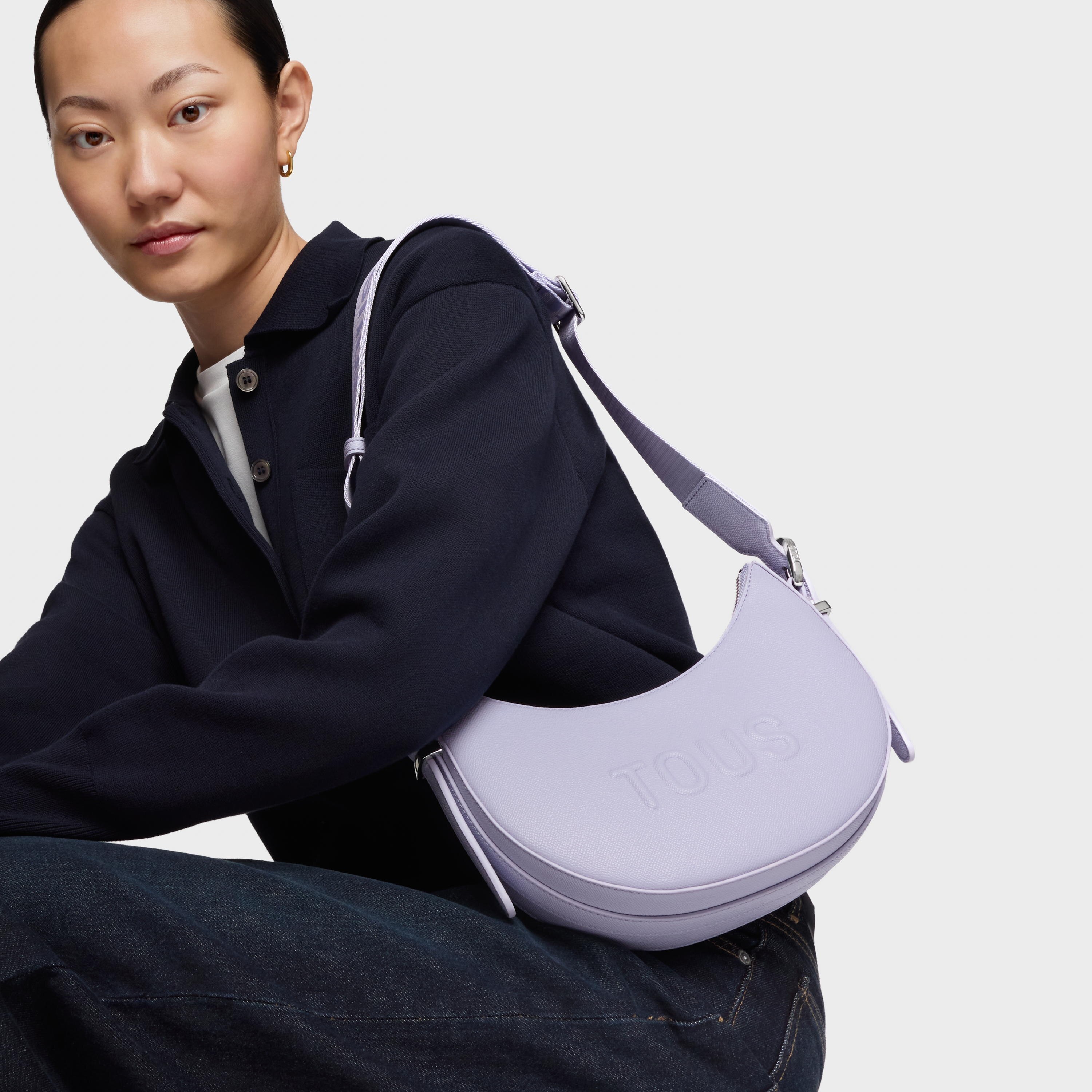 Mauve Crossbody shoulder bag TOUS Brenda