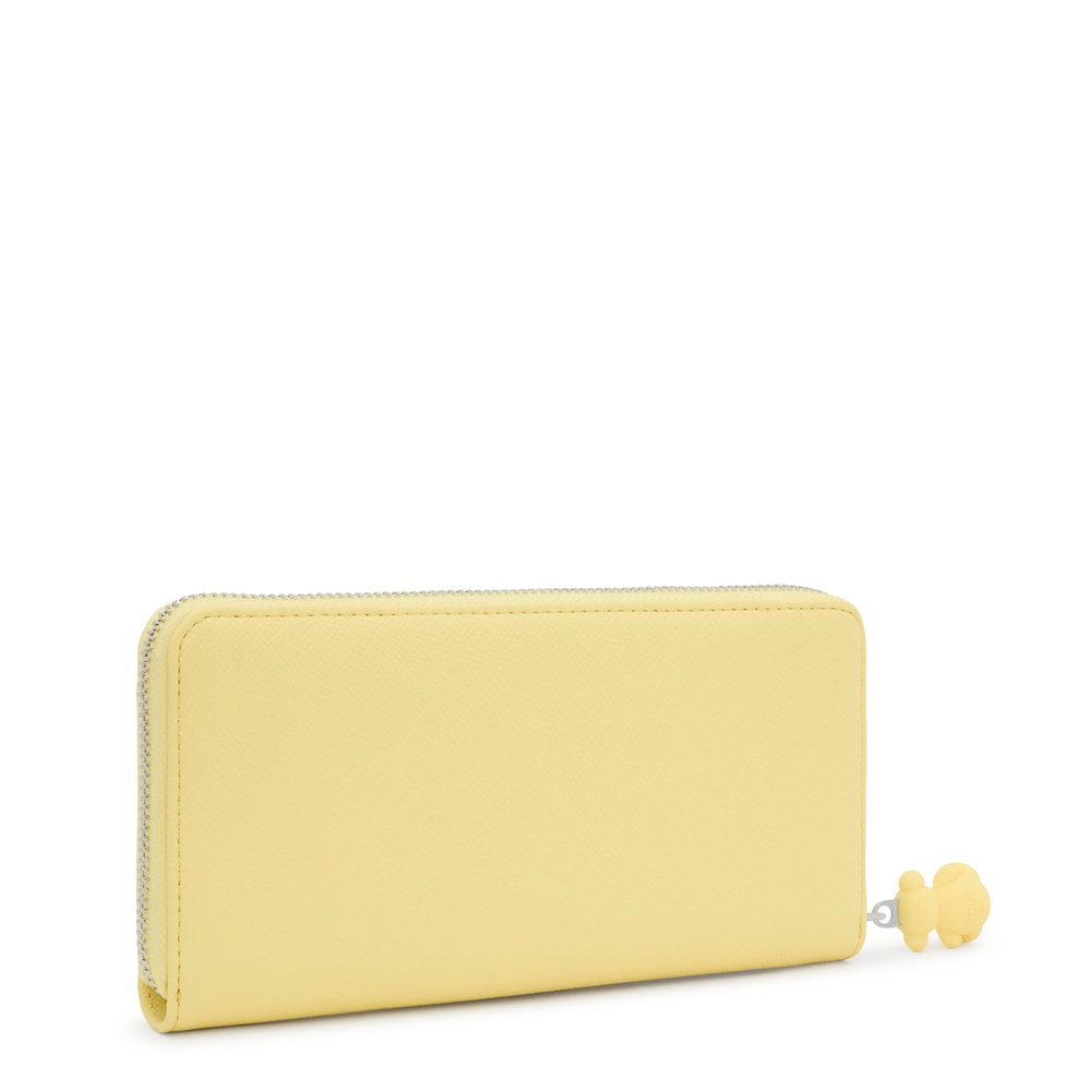 Billetera amarillo claro TOUS Brenda image number 1