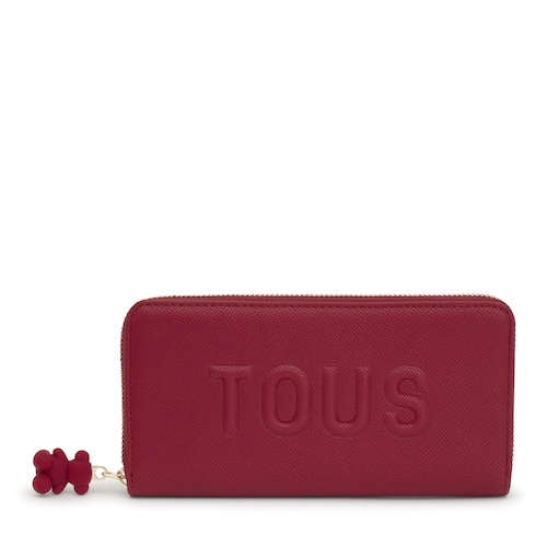 Medium maroon Wallet TOUS Brenda