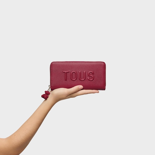 Medium maroon Wallet TOUS Brenda