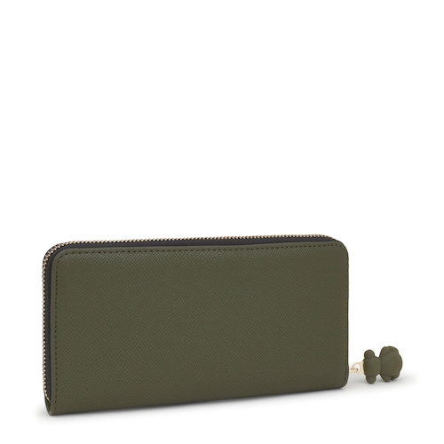 Khaki Wallet TOUS Brenda