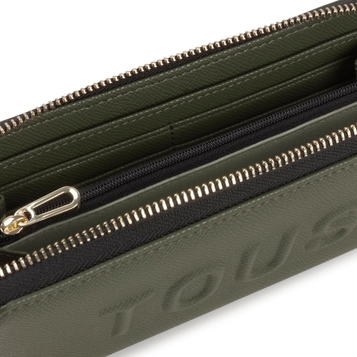 Khaki Wallet TOUS Brenda