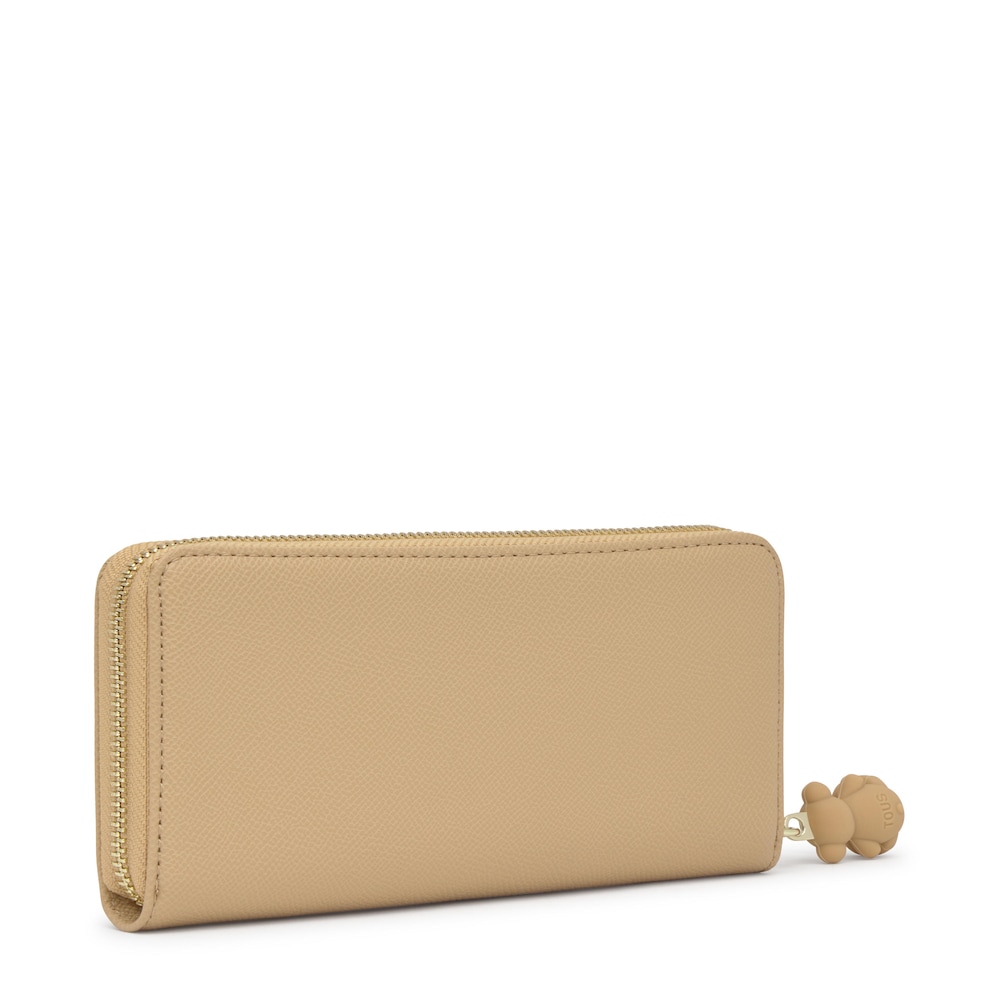 Sand-colored Wallet TOUS Brenda