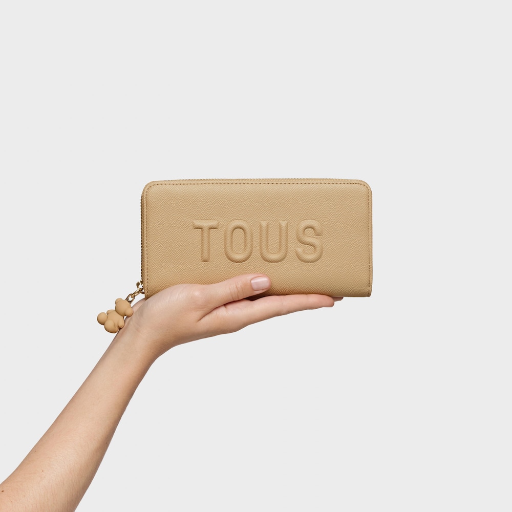 Sand-colored Wallet TOUS Brenda