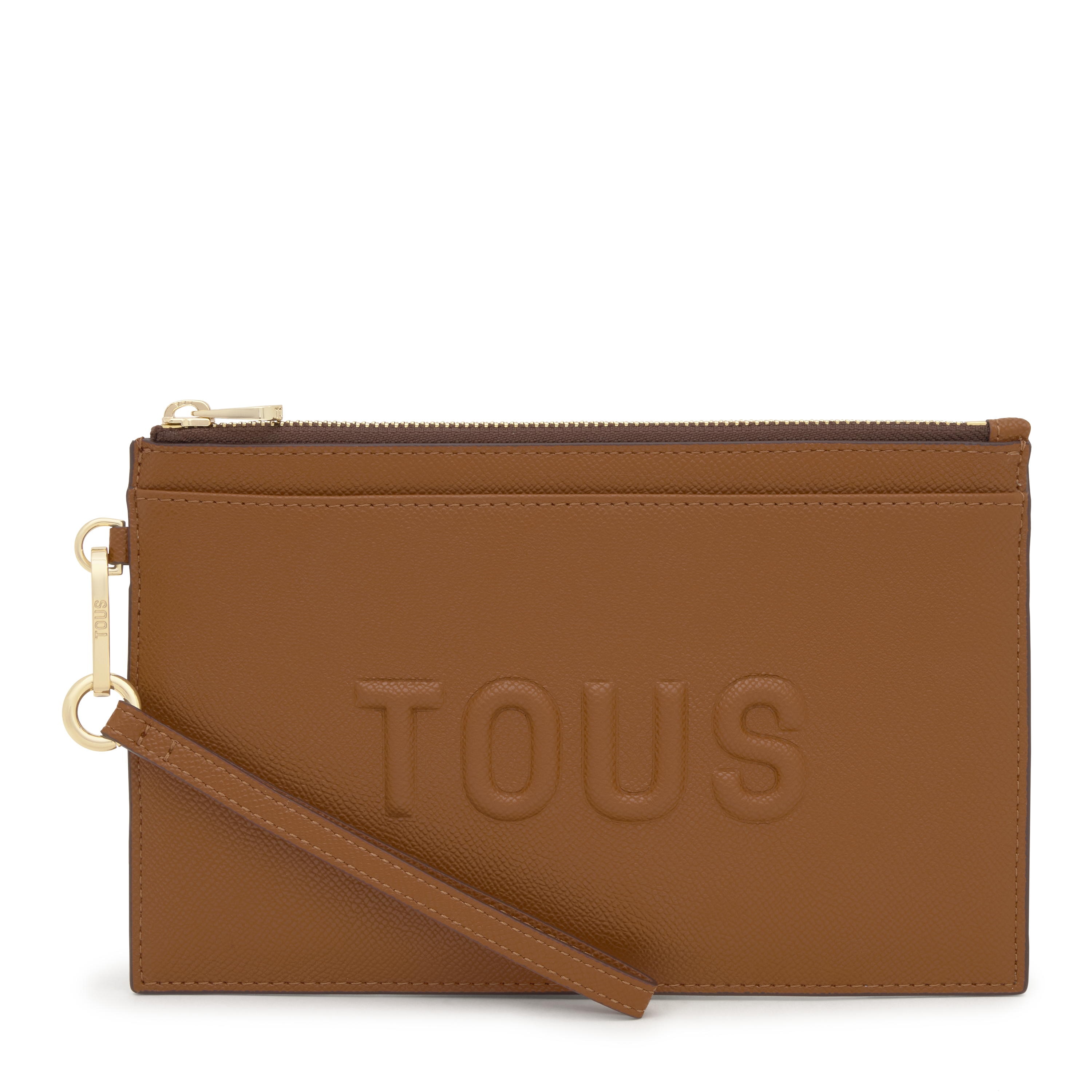 Camel-colored Wallet-cellphone case TOUS Brenda