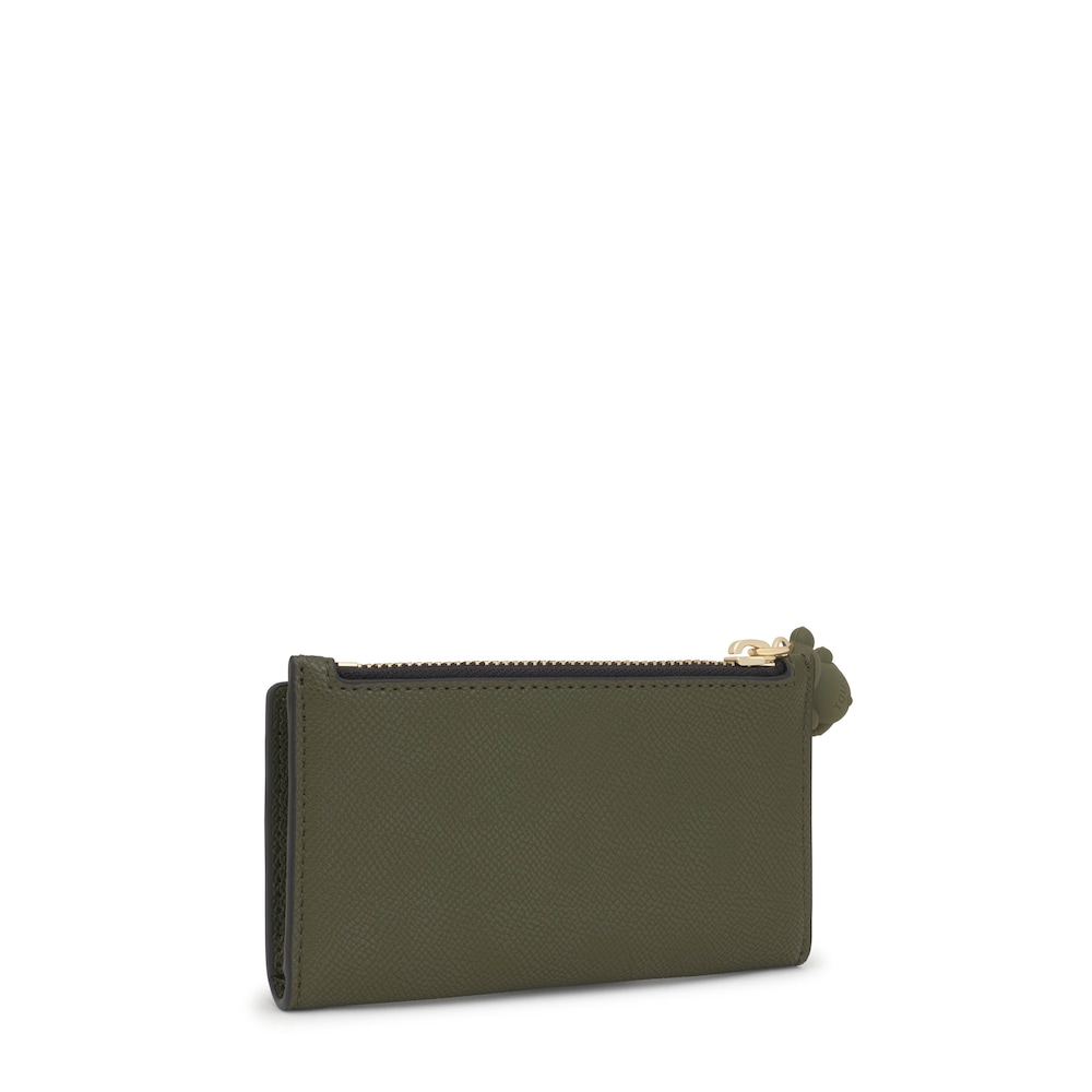 Khaki Wallet TOUS Brenda