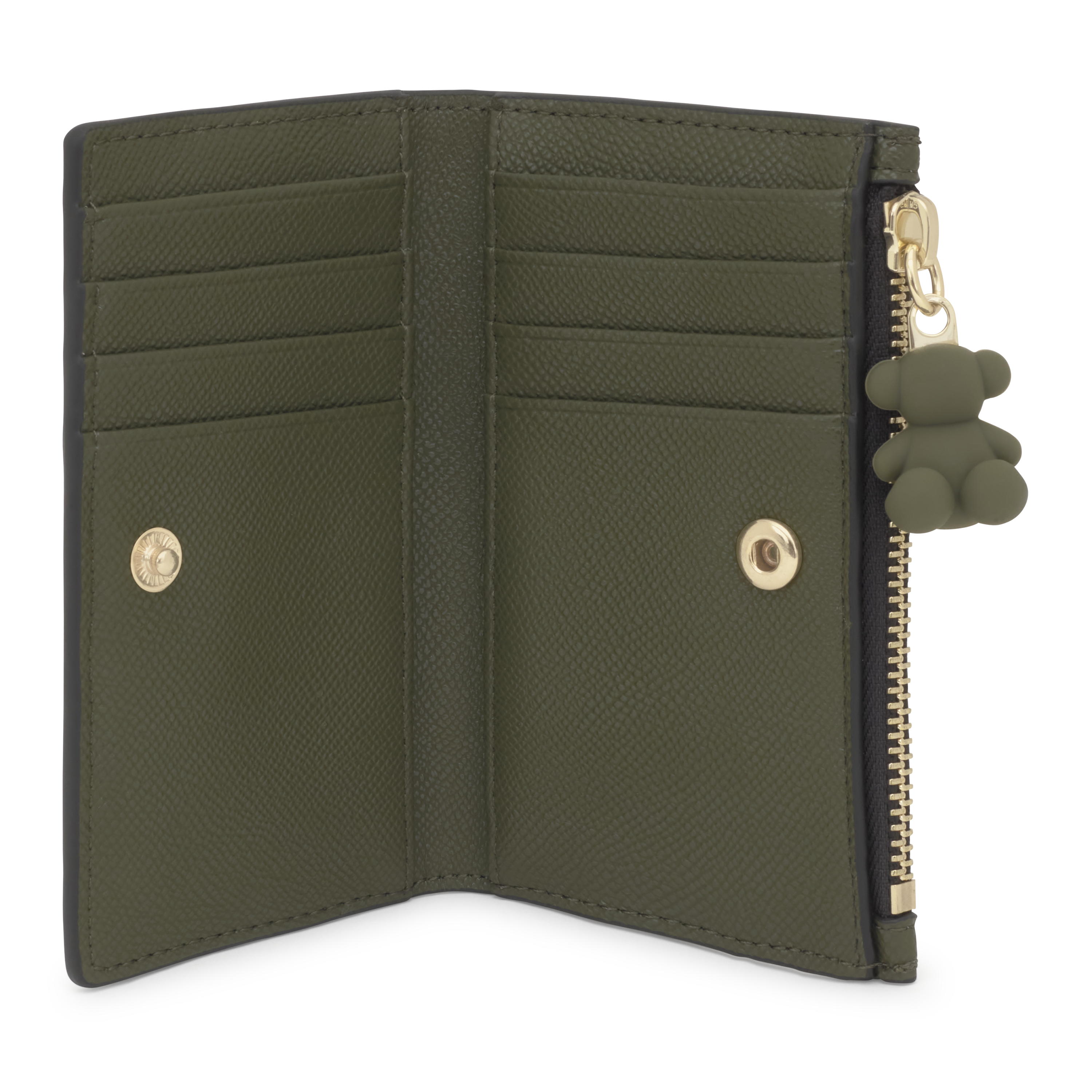 Khaki Wallet TOUS Brenda