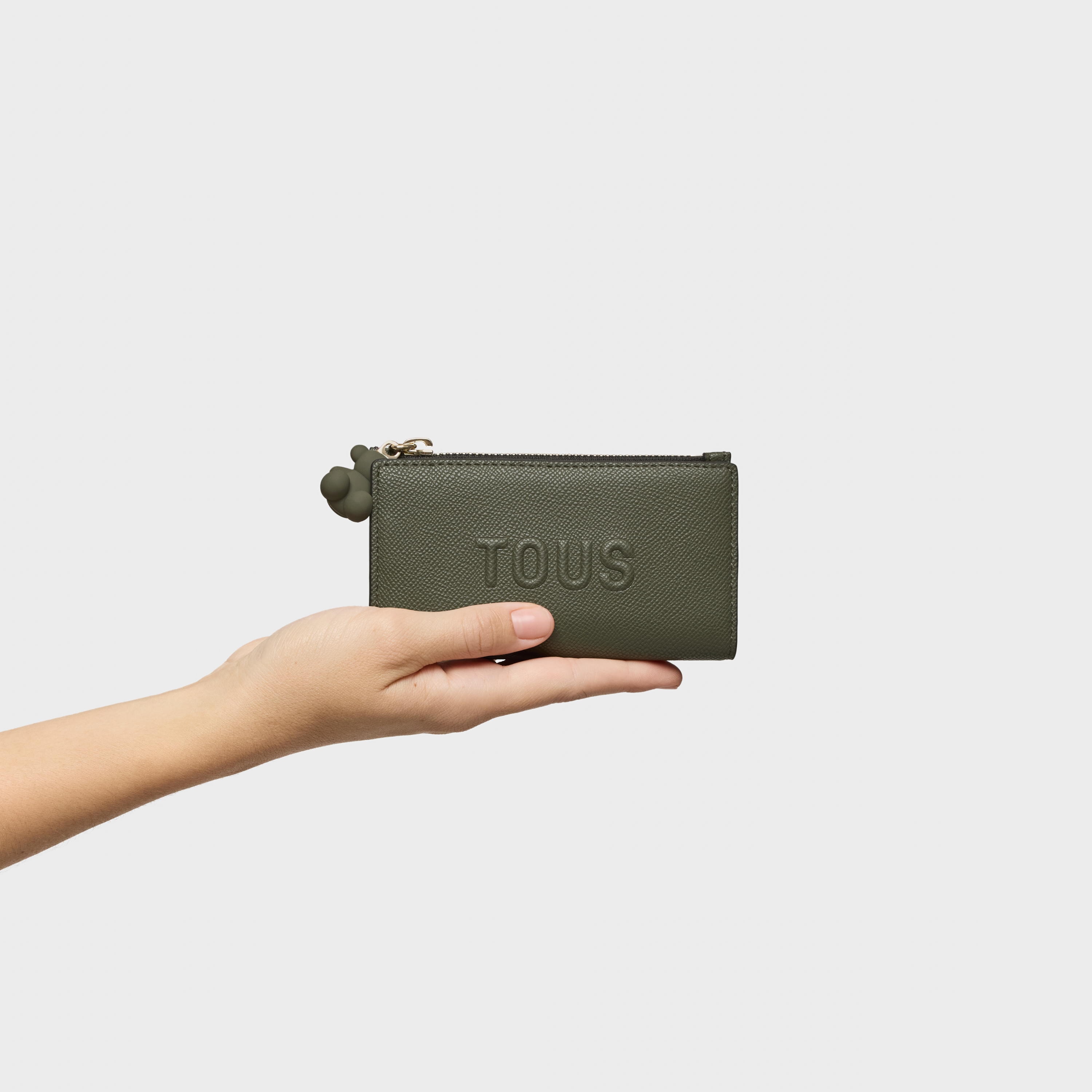Khaki Wallet TOUS Brenda