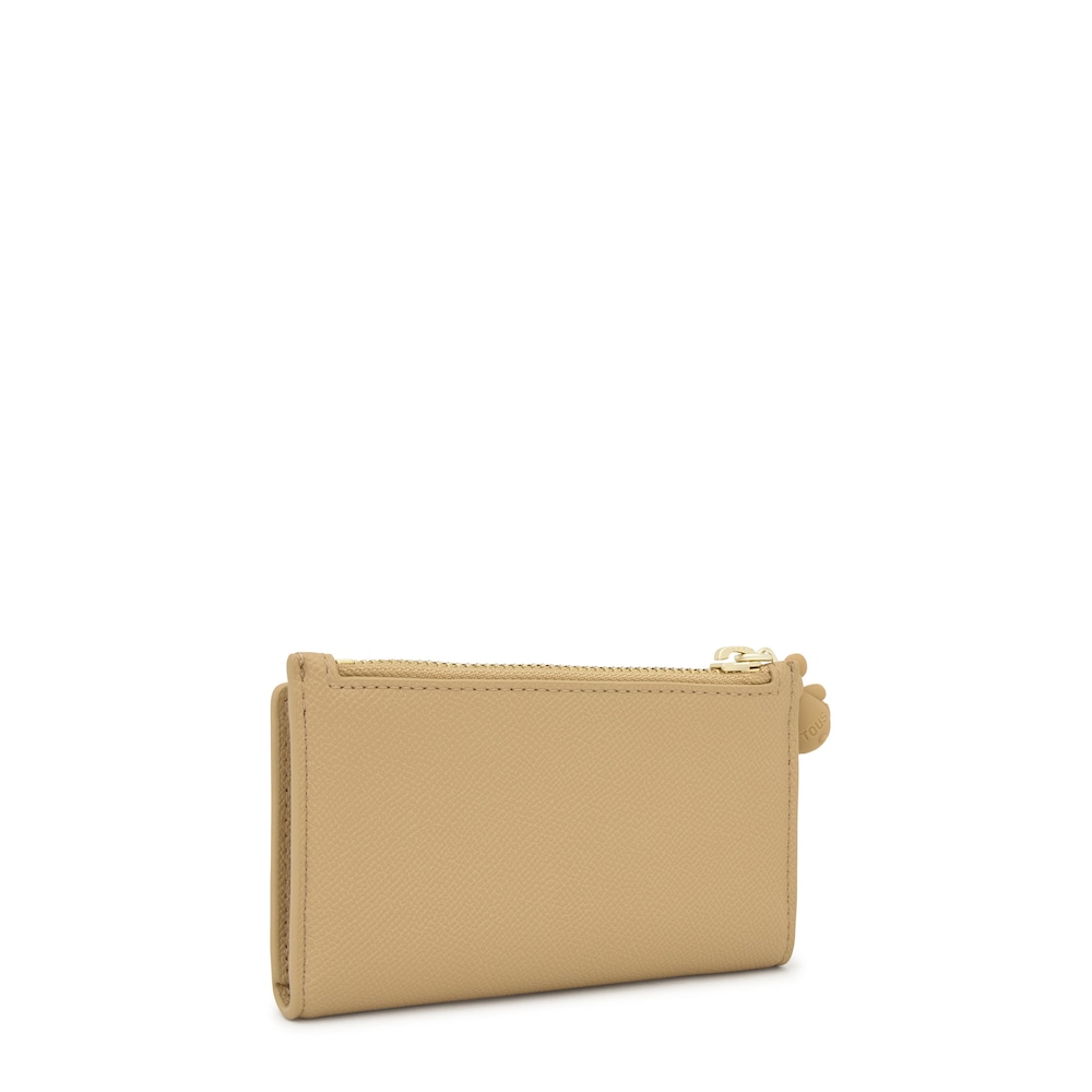 Sand-colored Card wallet TOUS Brenda