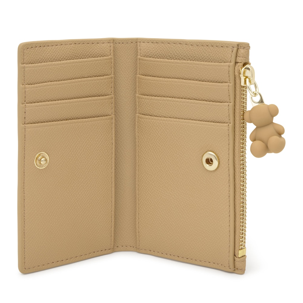Sand-colored Card wallet TOUS Brenda