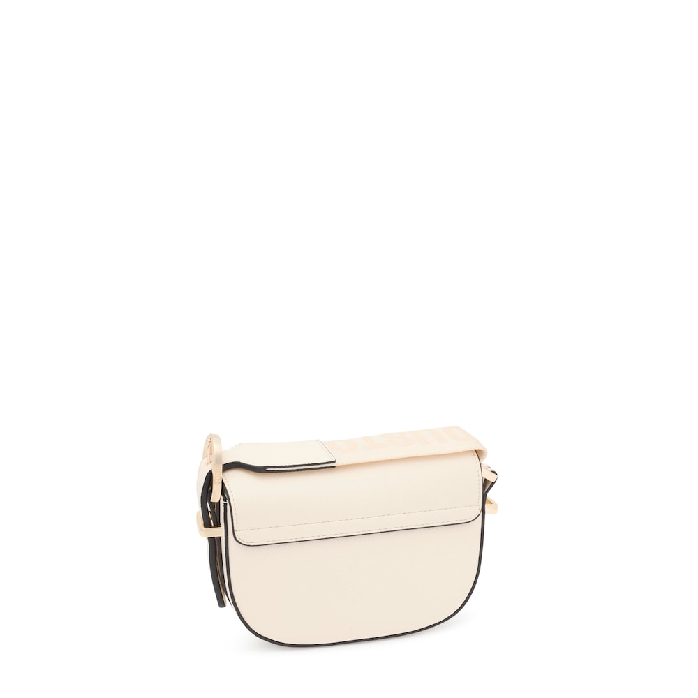 Mini bandolera medialuna beige TOUS Brenda image number 1