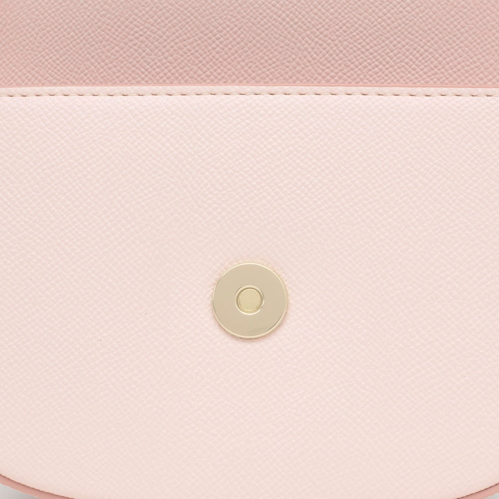 Light pink half-moon mini Crossbody bag TOUS Brenda image number 3