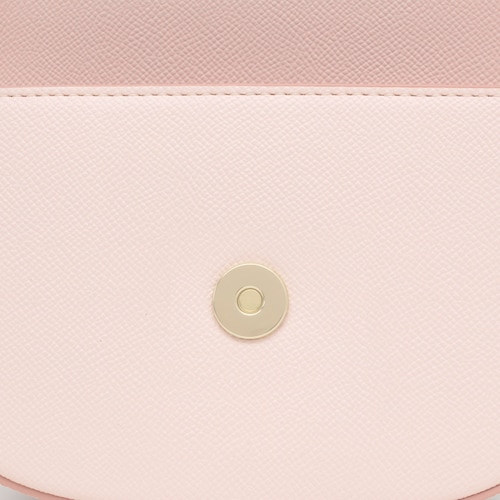 Light pink half-moon mini Crossbody bag TOUS Brenda