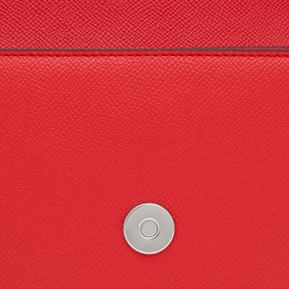 Red halfmoon mini Crossbody bag TOUS Brenda
