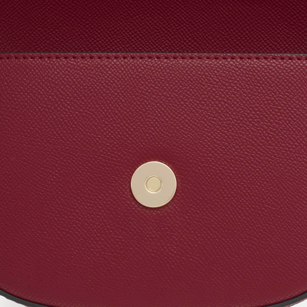 Maroon half-moon mini Crossbody bag TOUS Brenda