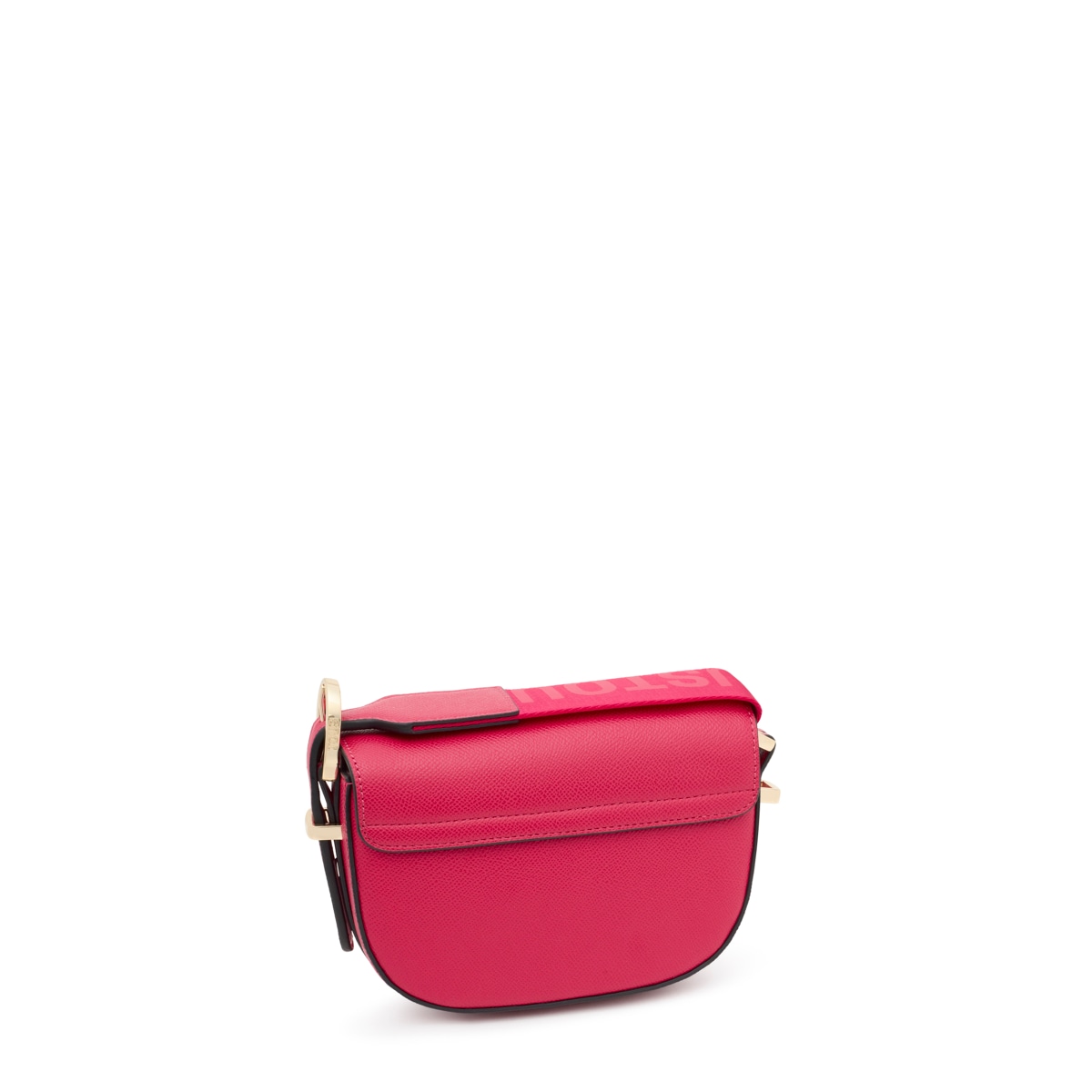 Fuchsia halfmoon mini Crossbody bag TOUS Brenda