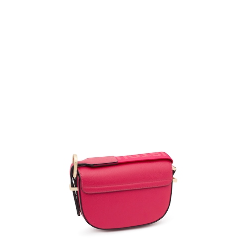 Mini bandolera medialuna fucsia TOUS Brenda