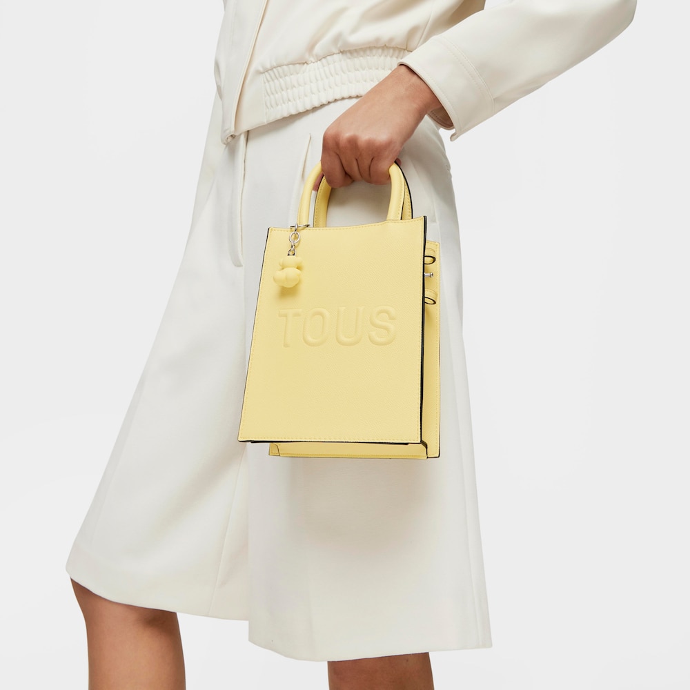 Mini bolsa pop amarillo claro TOUS Brenda