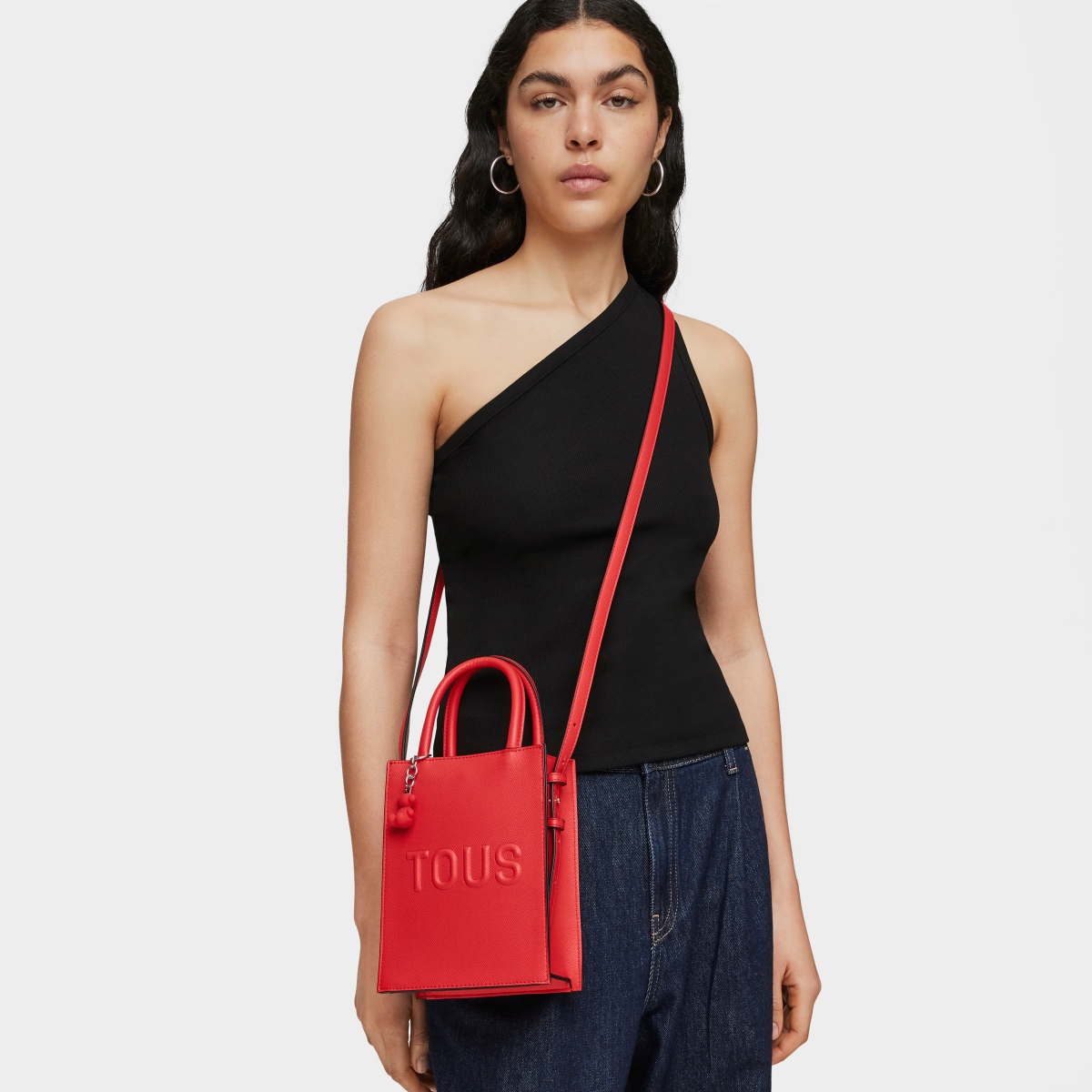 Mini bolso Pop rojo TOUS Brenda image number 5