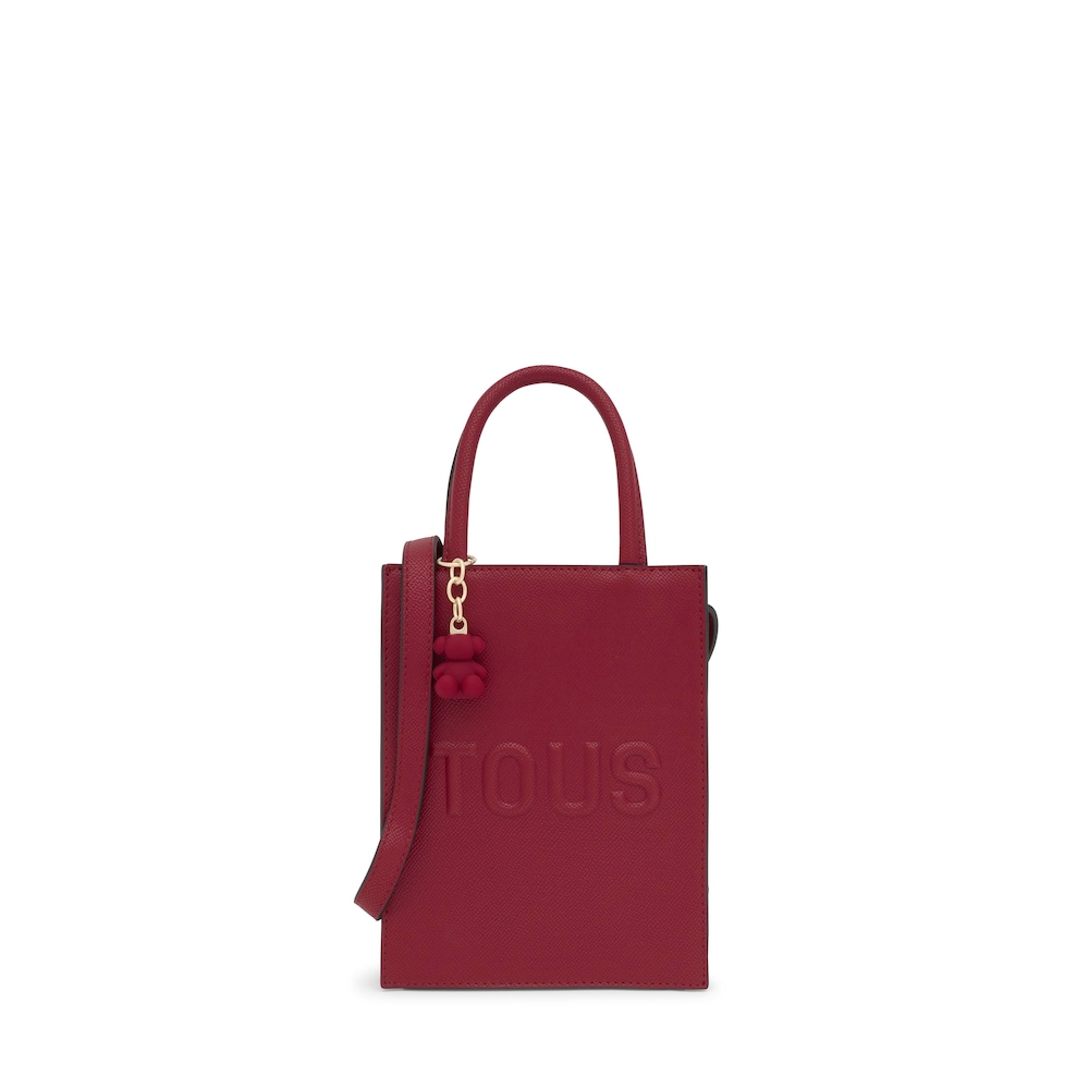 Maroon pop mini Bag TOUS Brenda