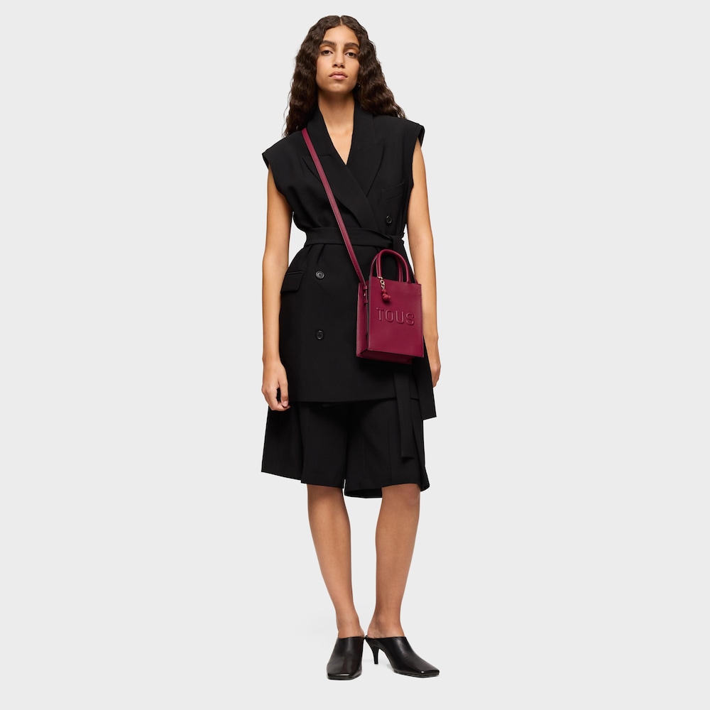 Maroon pop mini Bag TOUS Brenda