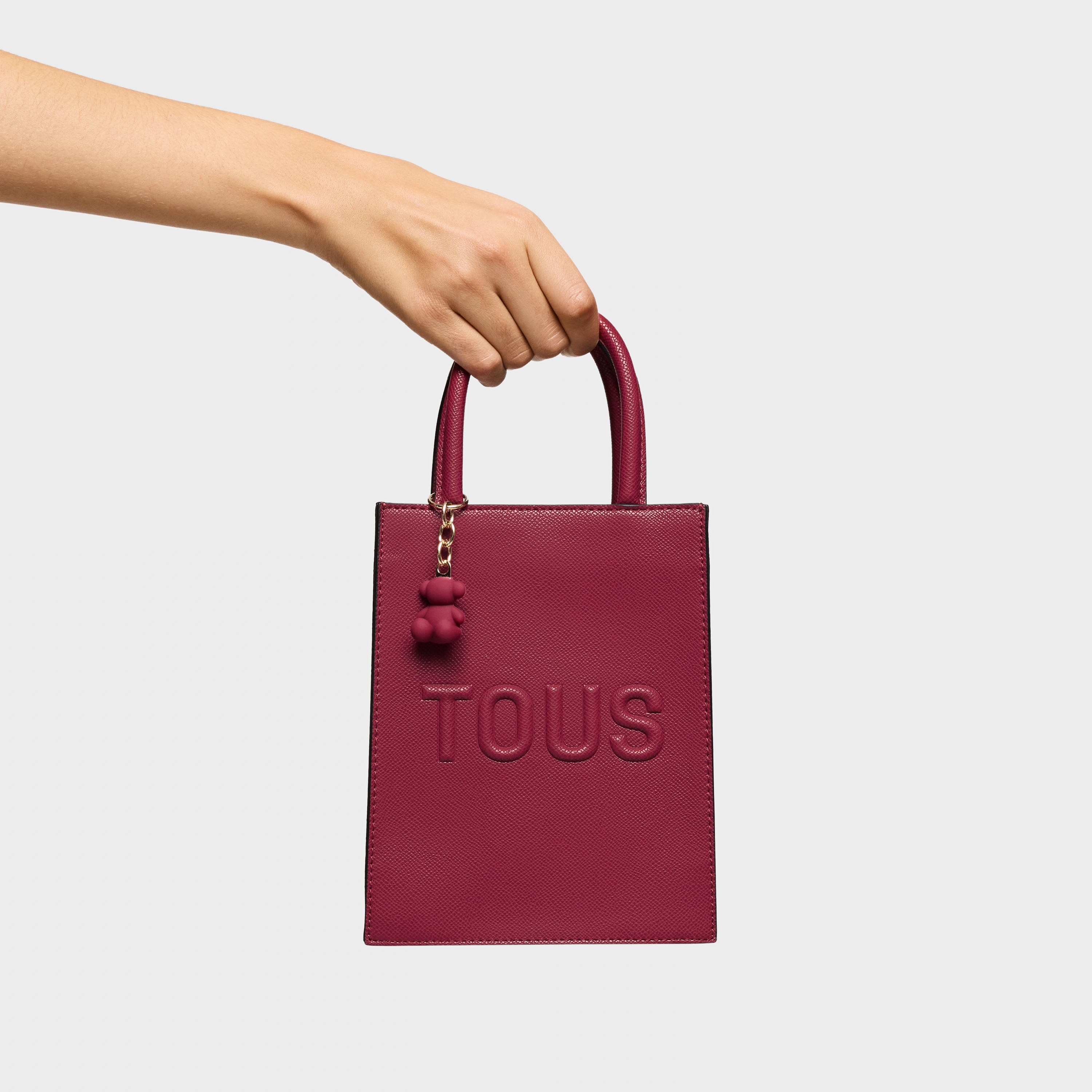 Maroon pop mini Bag TOUS Brenda