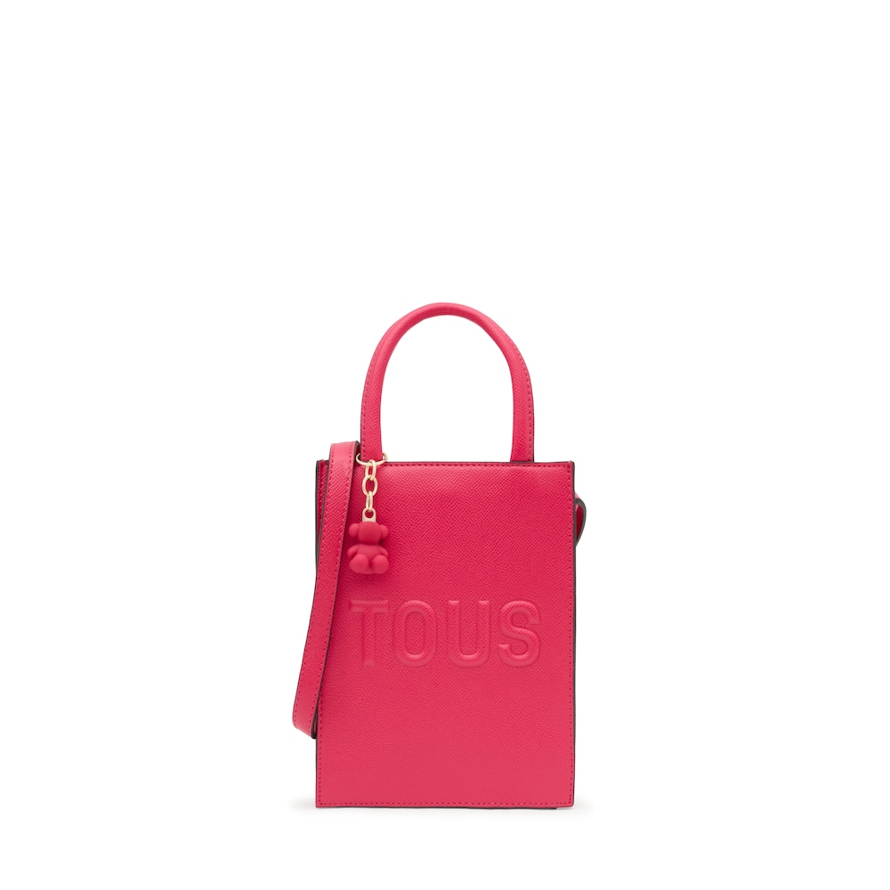 Mini bolsa pop fucsia TOUS Brenda image number 0