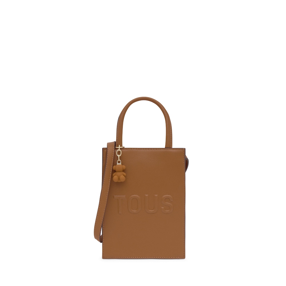 Camel-colored Pop Minibag TOUS Brenda image number 0