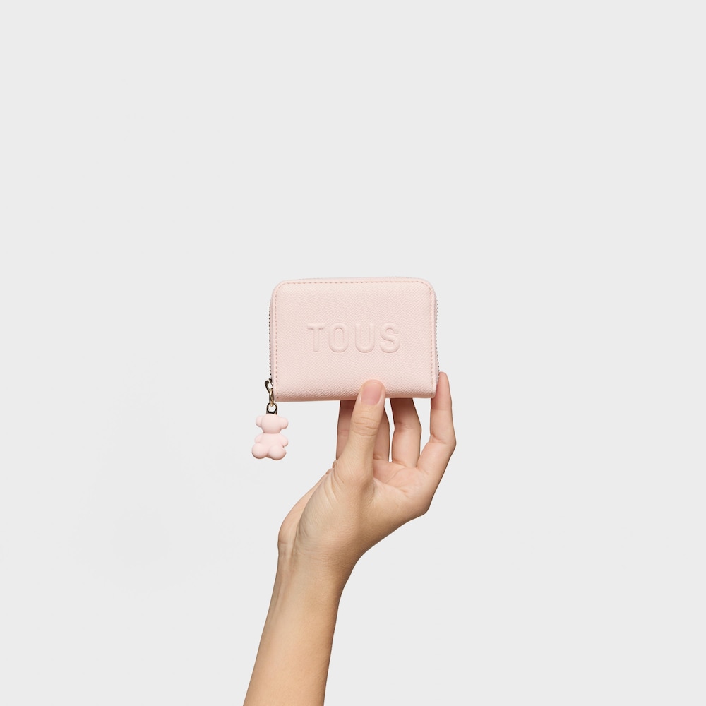Monedero rosa claro TOUS Brenda image number 3