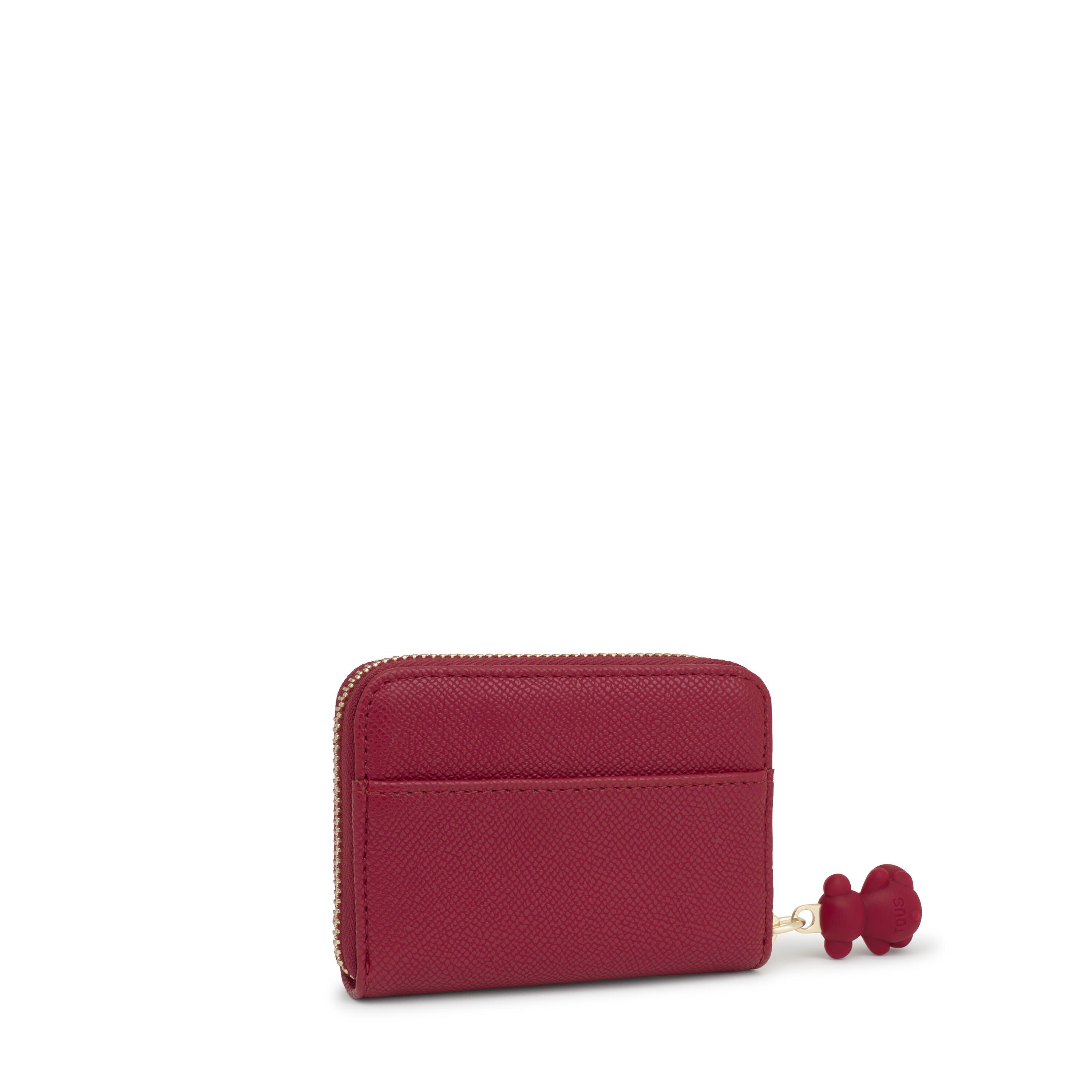 Maroon Change purse TOUS Brenda