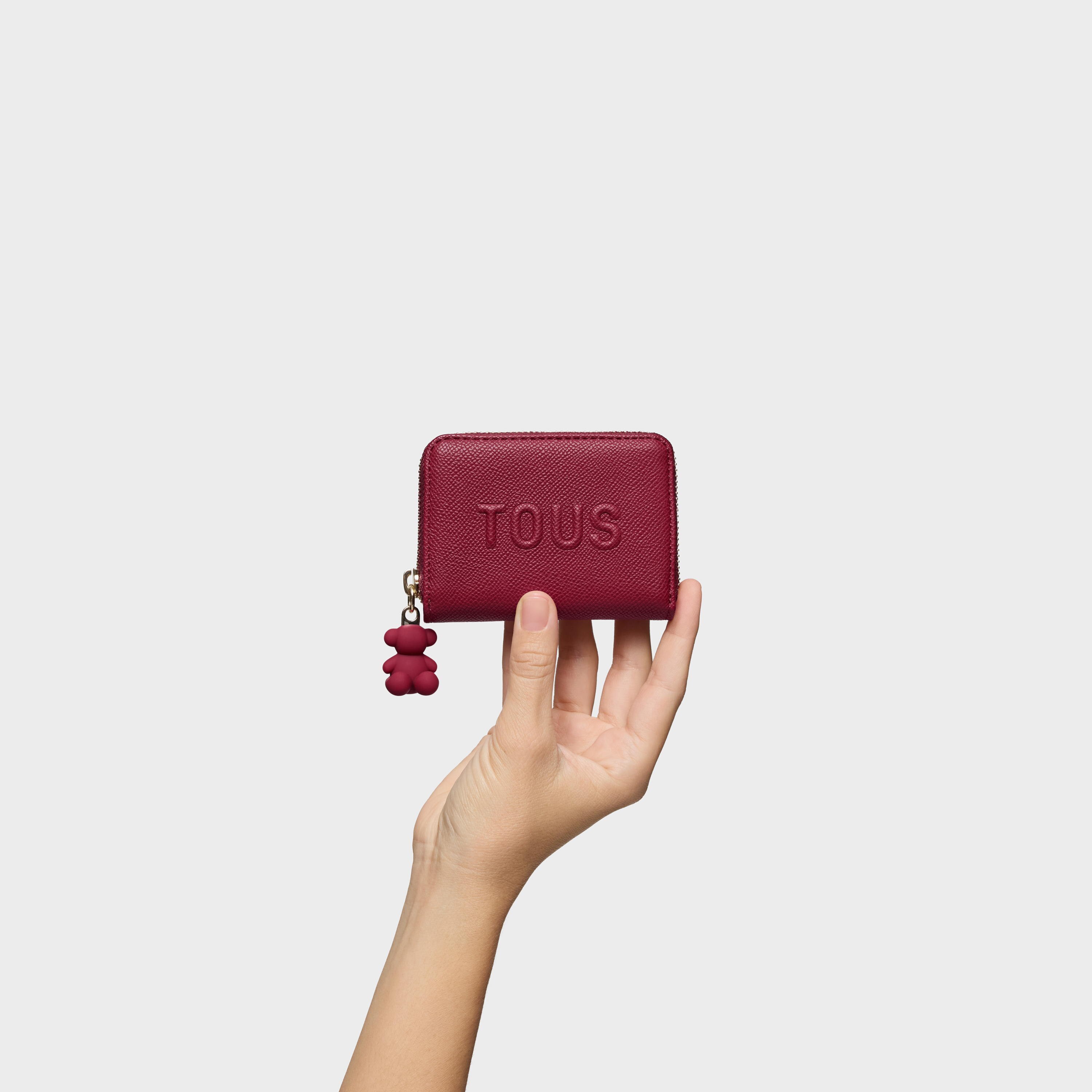 Maroon Change purse TOUS Brenda