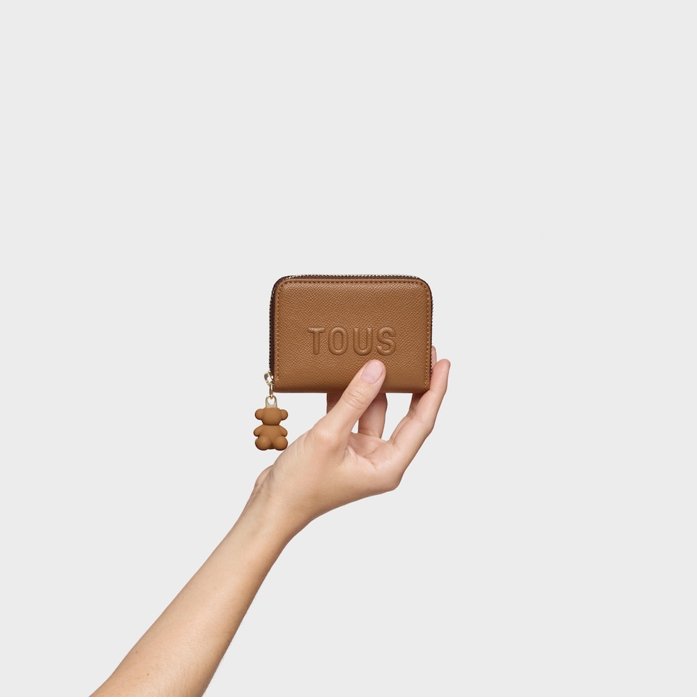 Peňaženka na mince TOUS Brenda ťavej farby