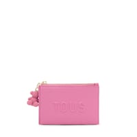 Monedero tarjetero rosa oscuro TOUS Brenda