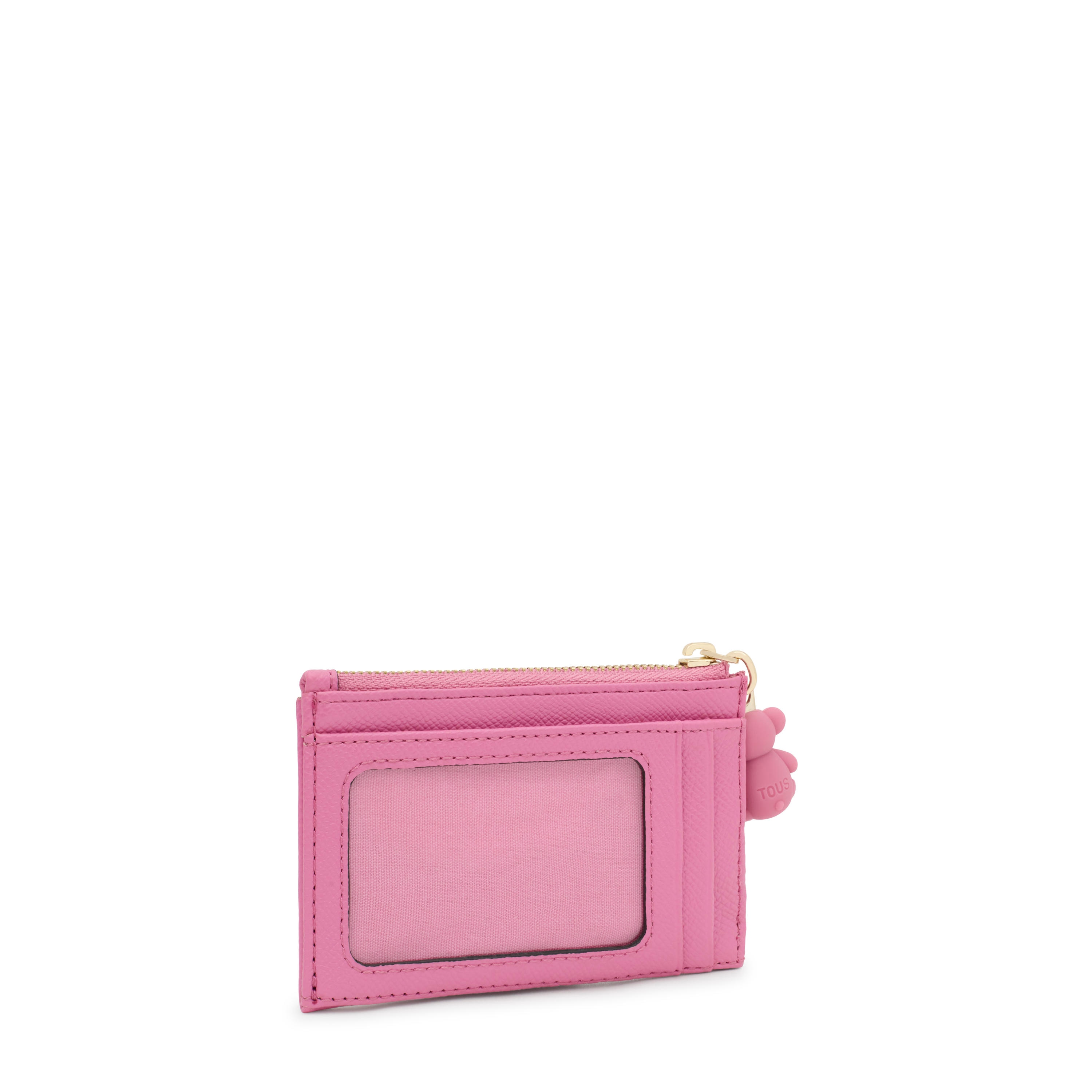 Dark pink Change purse-cardholder TOUS Brenda
