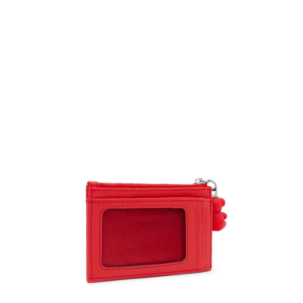 Monedero tarjetero rojo TOUS Brenda image number 1