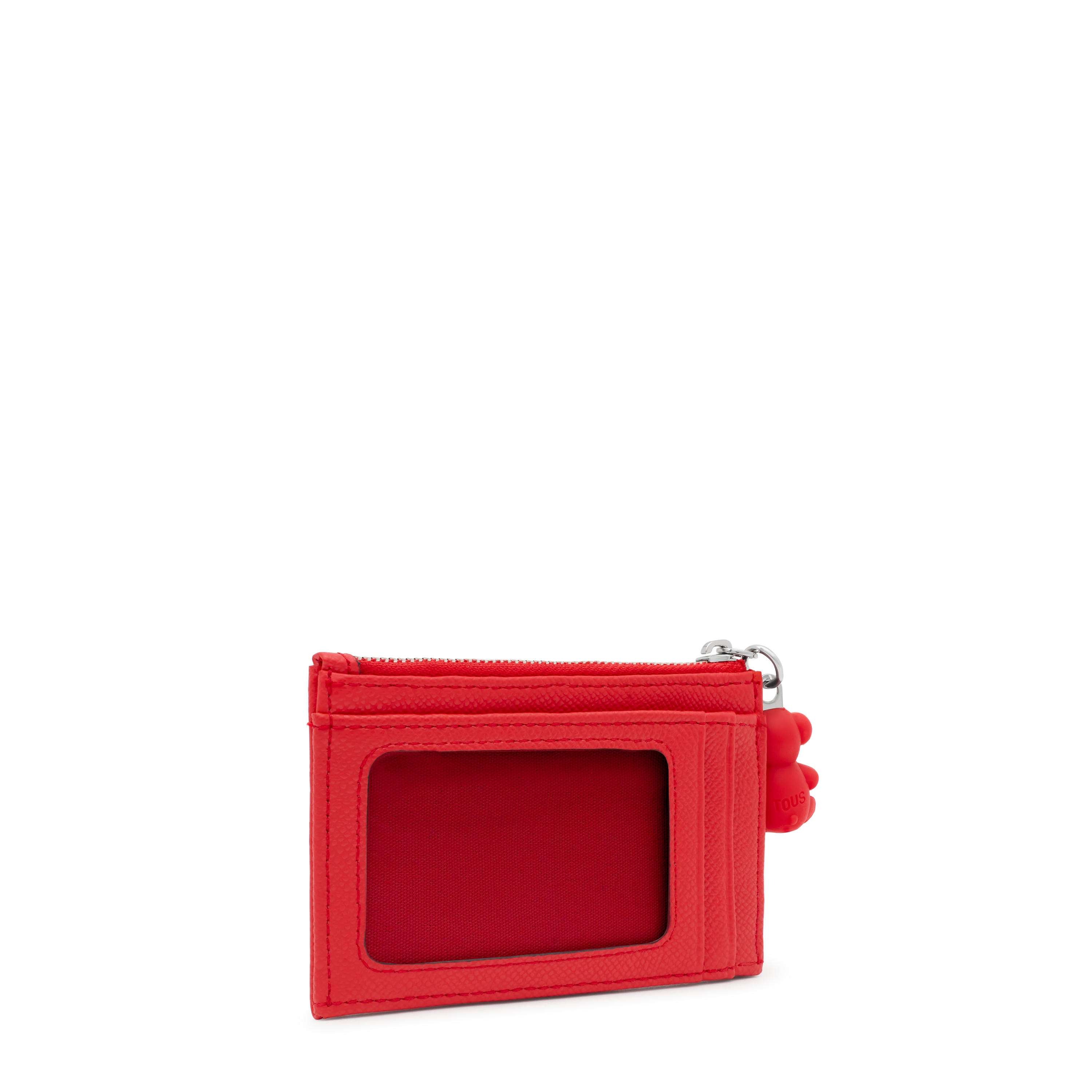 Red Change purse-cardholder TOUS Brenda