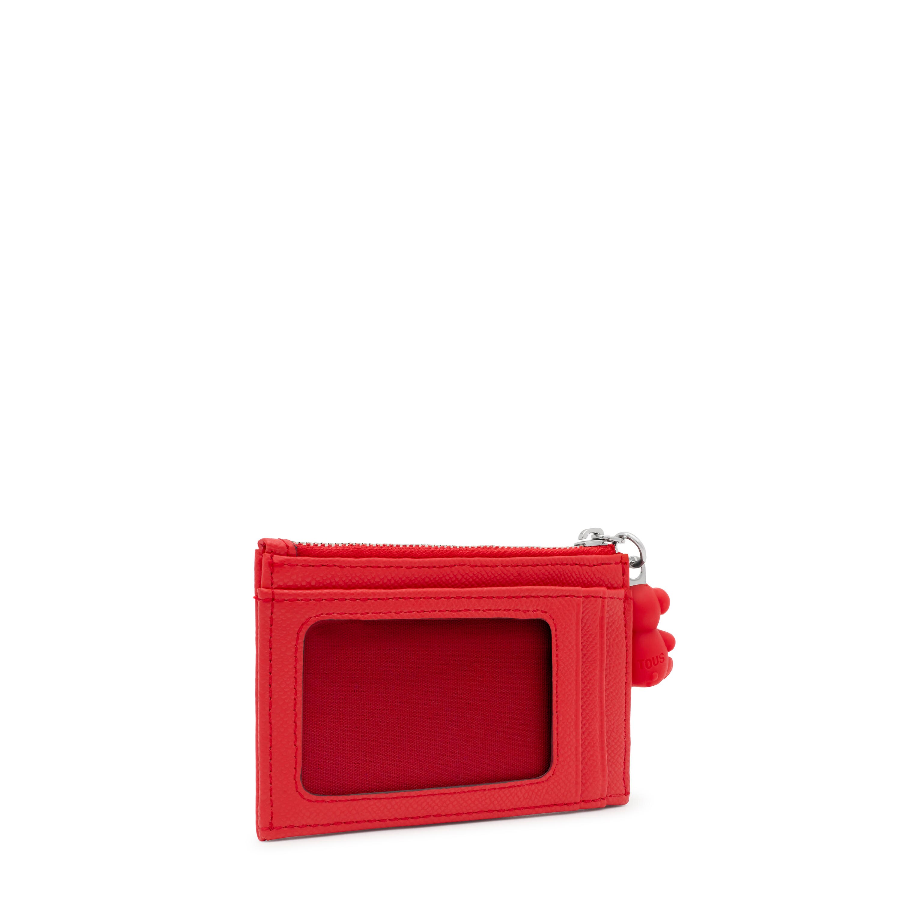 Red Change purse-cardholder TOUS Brenda