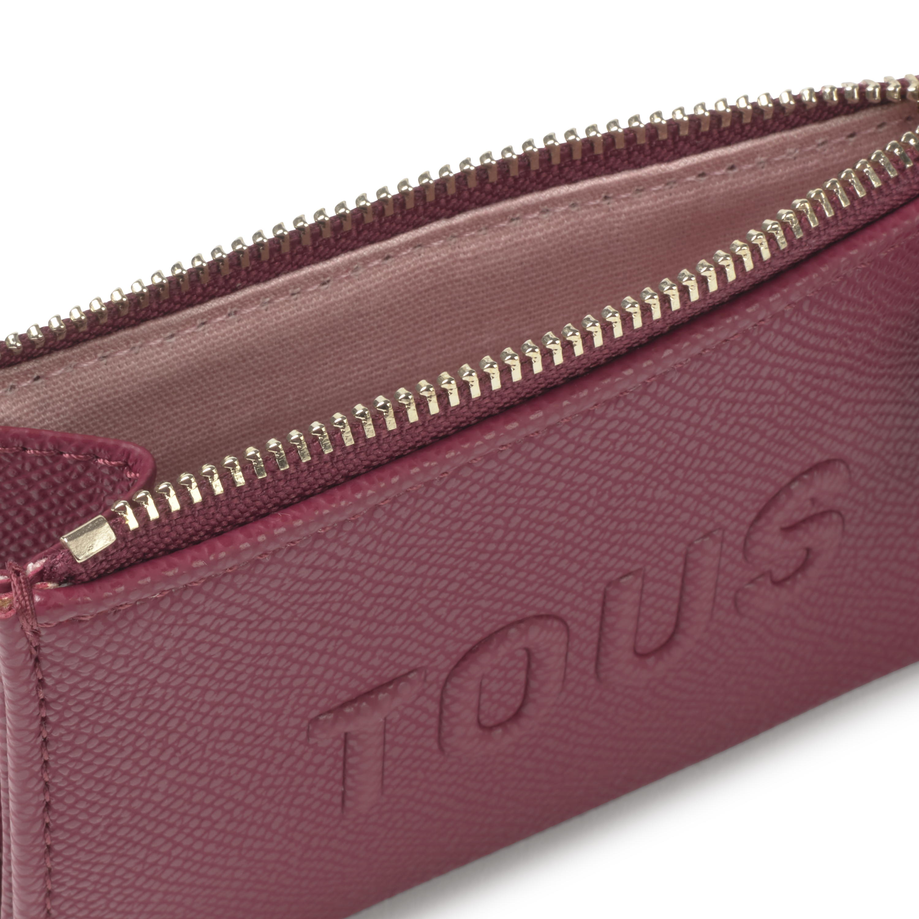 Maroon Cardholder-change purse TOUS Brenda