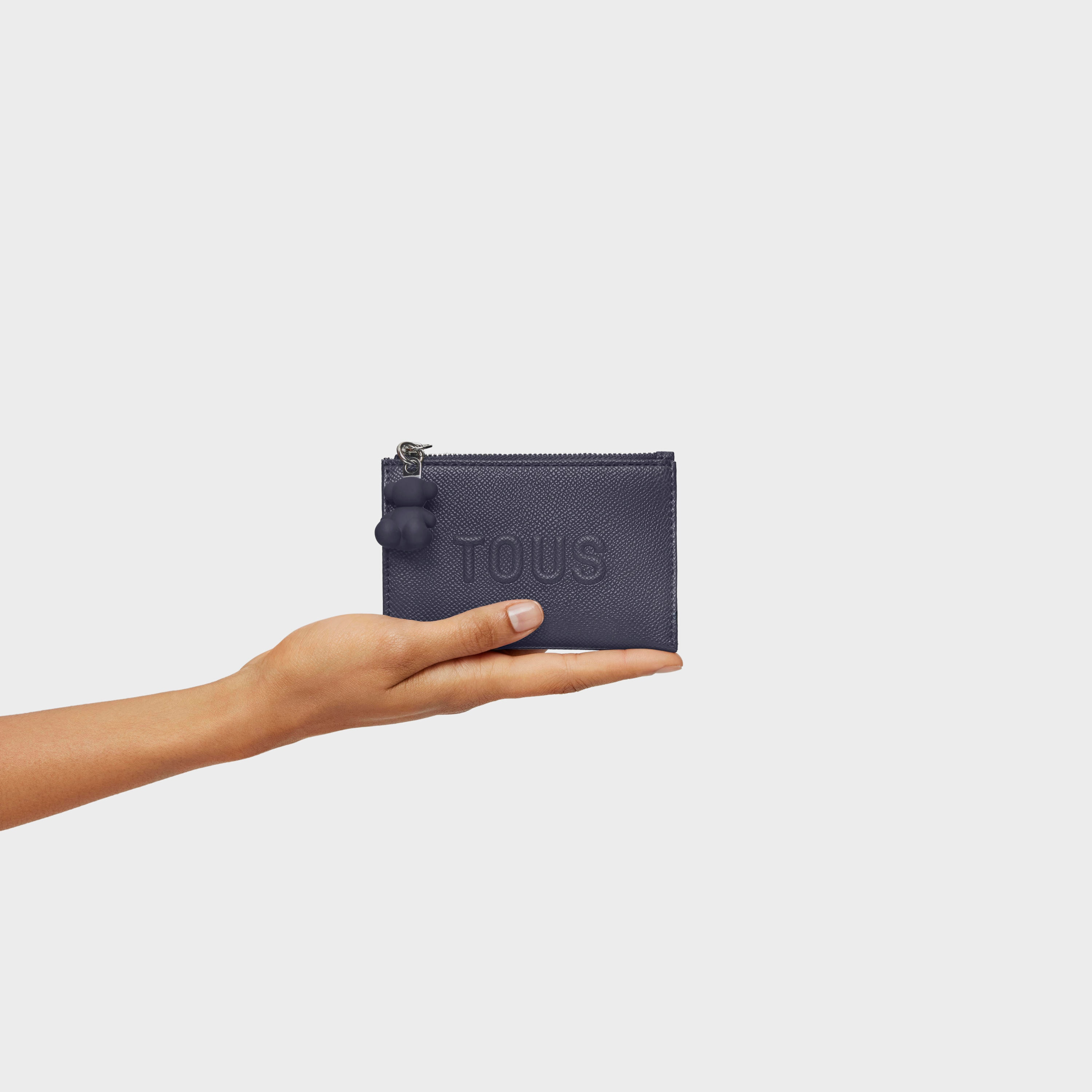 Navy blue Change purse-cardholder TOUS Brenda